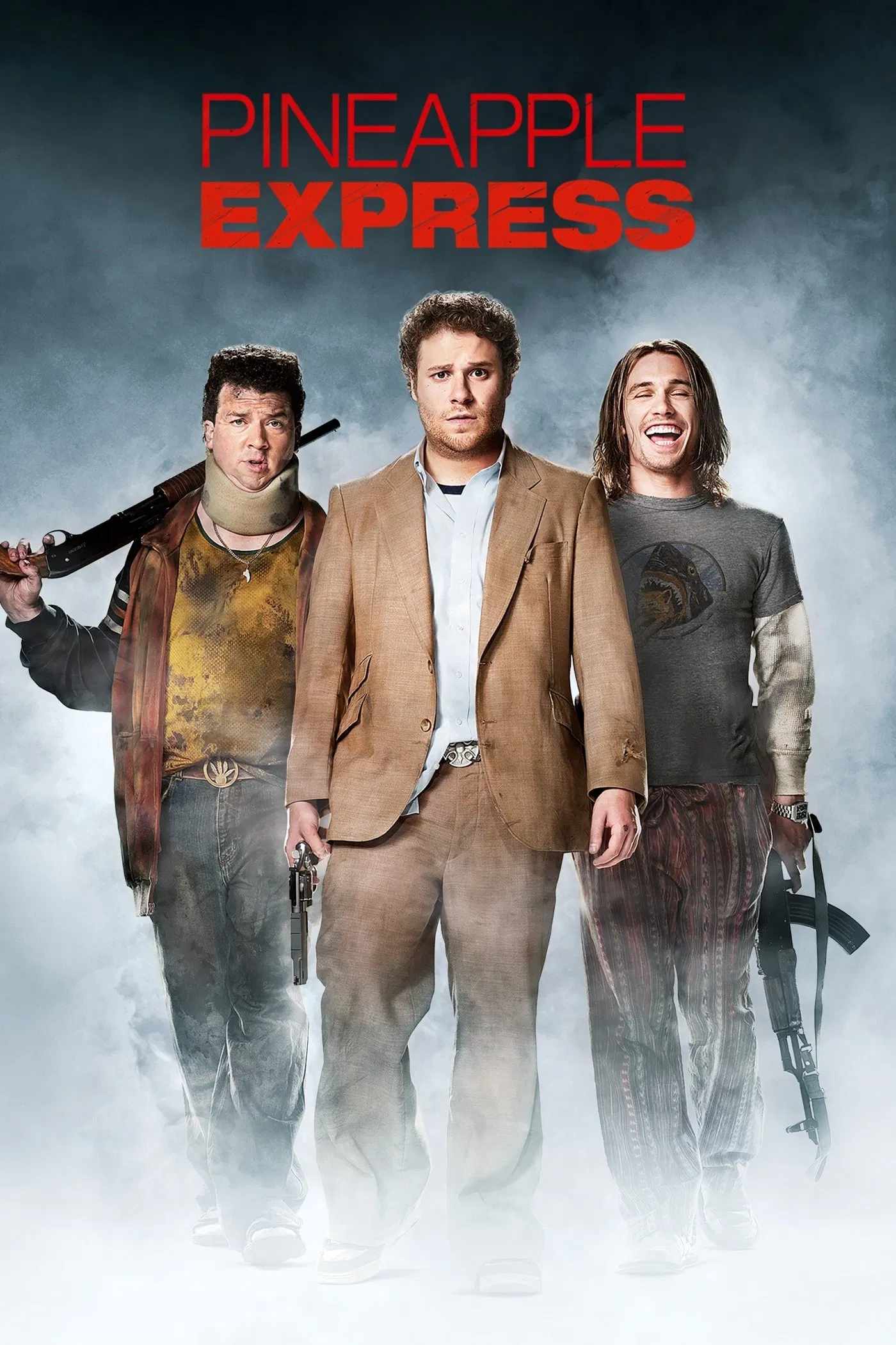 Poster chính thức của phim Phim Hành Động, Phim Hài "Đệ Tam Sát Thủ" (Pineapple Express - 2008), với sự tham gia của diễn viên Seth Rogen và James Franco.