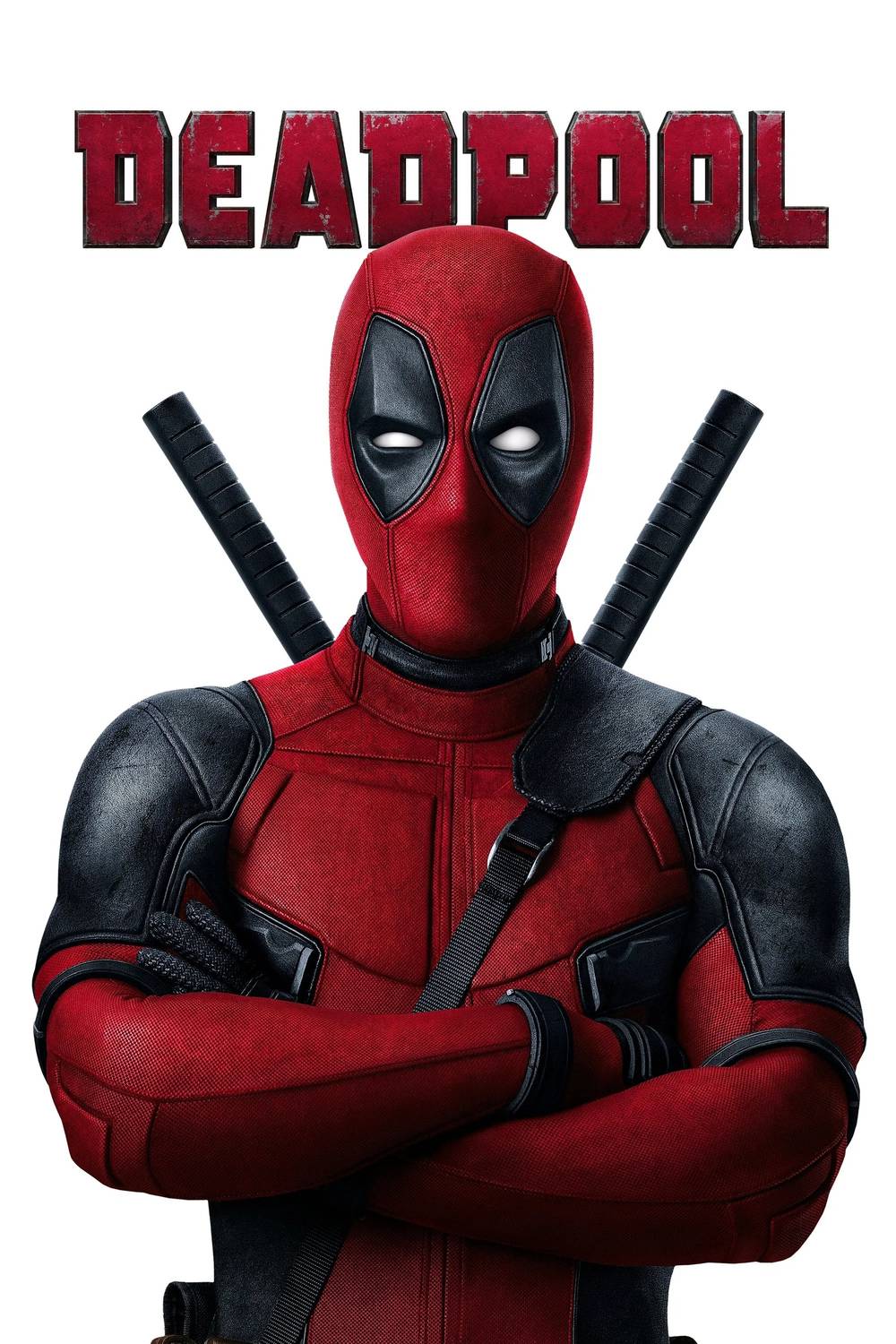 Poster chính thức của phim Phim Hành Động, Phim Phiêu Lưu "Deadpool" (Deadpool - 2016), với sự tham gia của diễn viên Ryan Reynolds và Morena Baccarin.