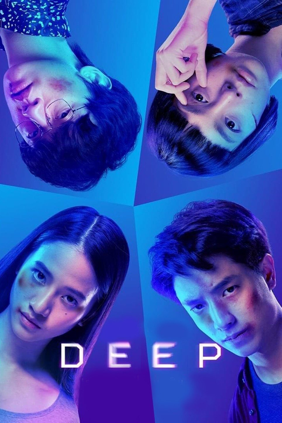 Poster chính thức của phim Phim Viễn Tưởng, Phim Giật Gân "Deep" (Deep - 2021), với sự tham gia của diễn viên Panisara Rikulsurakan và Kay Lertsittichai.