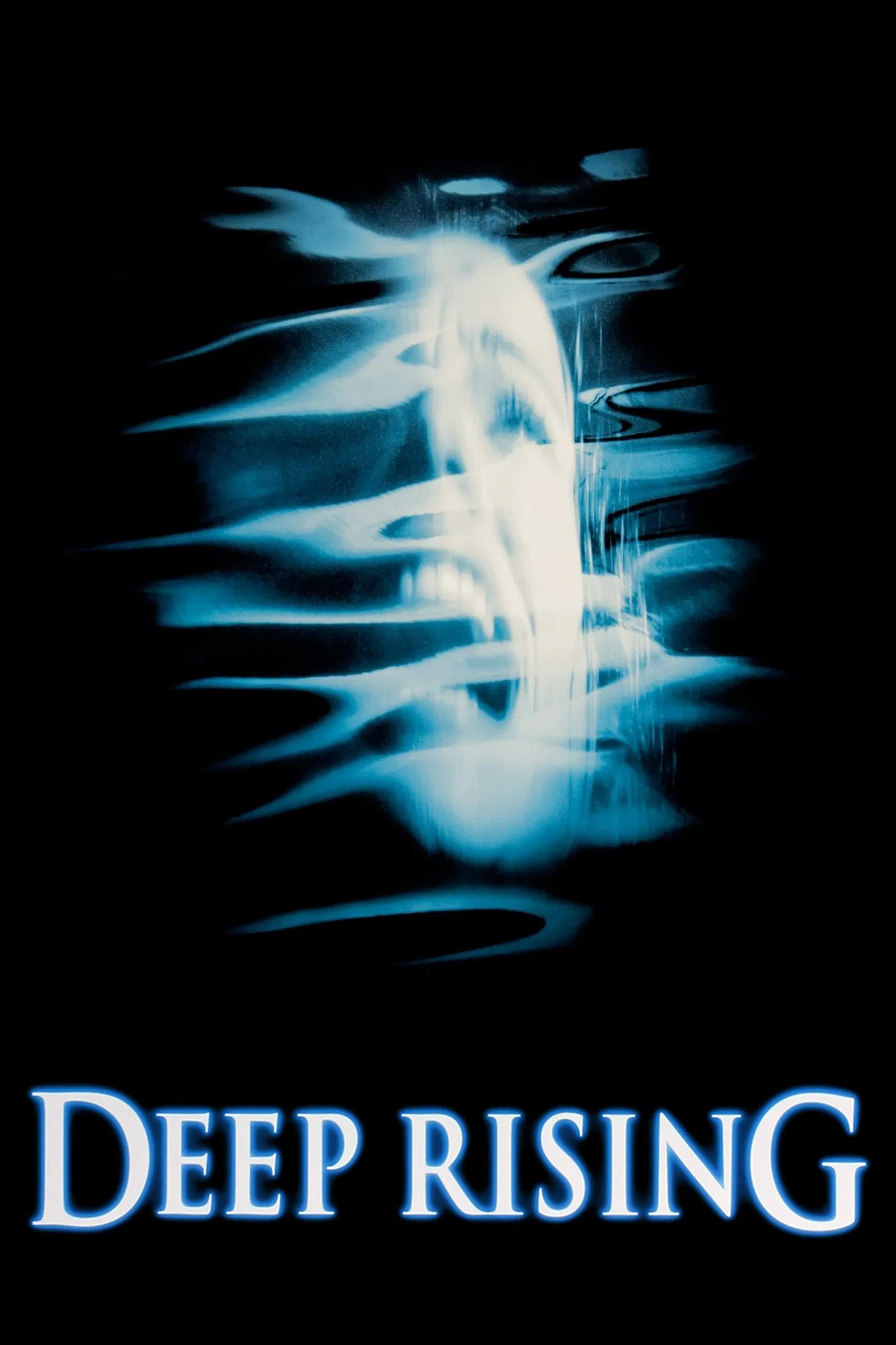 Poster chính thức của phim Phim Phiêu Lưu, Phim Hành Động "Deep Rising" (Deep Rising - 1998), với sự tham gia của diễn viên Treat Williams và Famke Janssen.