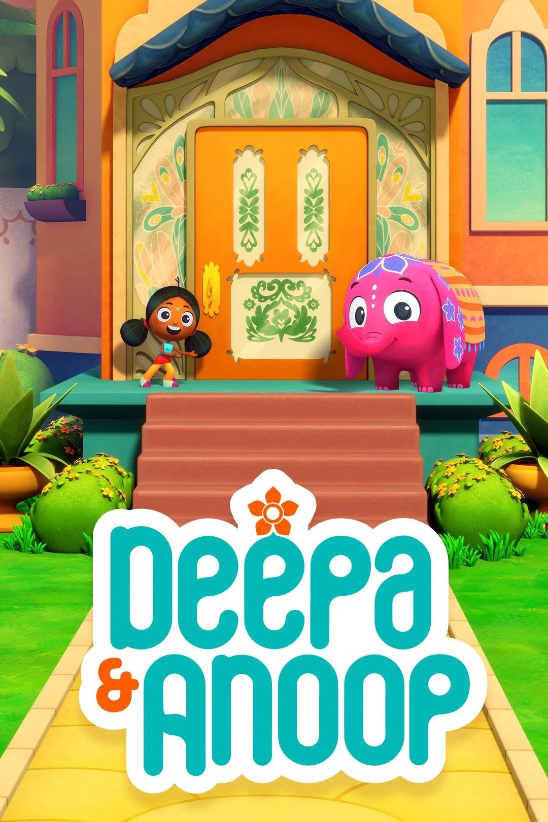 Poster chính thức của phim Phim Thiếu Nhi, Phim Hoạt Hình "Deepa & Anoop (Phần 2)" (Deepa & Anoop - 2022), với sự tham gia của diễn viên Pavan Bharaj và Sebastian Billingsley-Rodriguez.