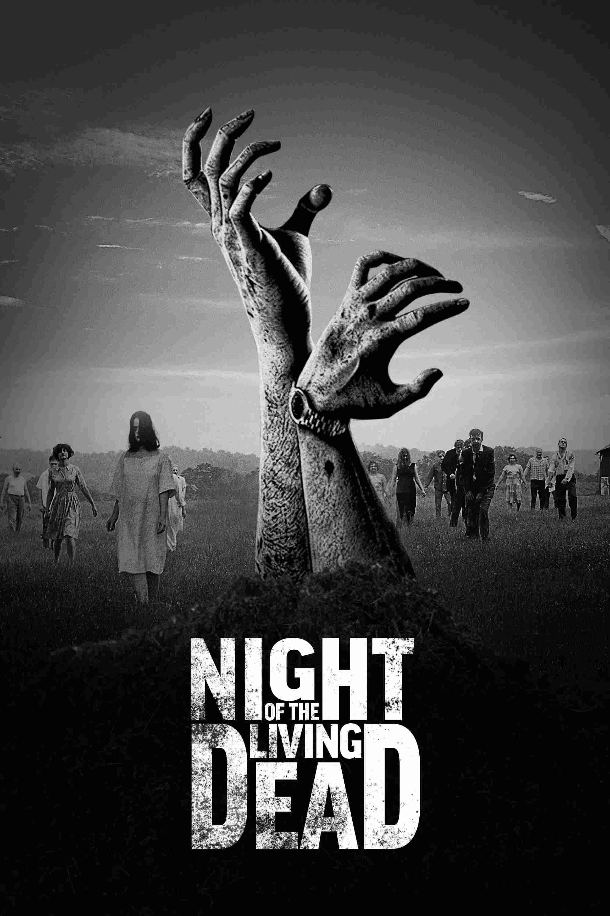 Poster chính thức của phim Phim Kinh Dị "Đêm Của Những Xác Chết" (Night of the Living Dead - 1990), với sự tham gia của diễn viên Patricia Tallman và Tony Todd.