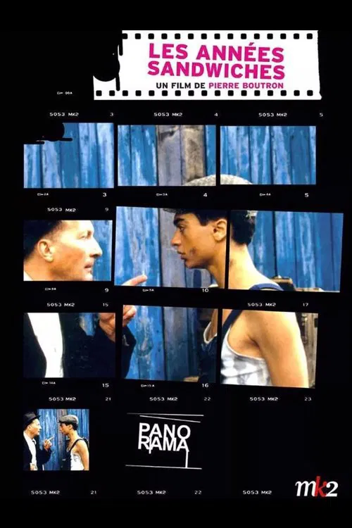 Poster chính thức của phim Phim Tâm Lý "Đêm Dâu Tây" (Les années sandwiches - 1988), với sự tham gia của diễn viên Wojciech Pszoniak và Thomas Langmann.