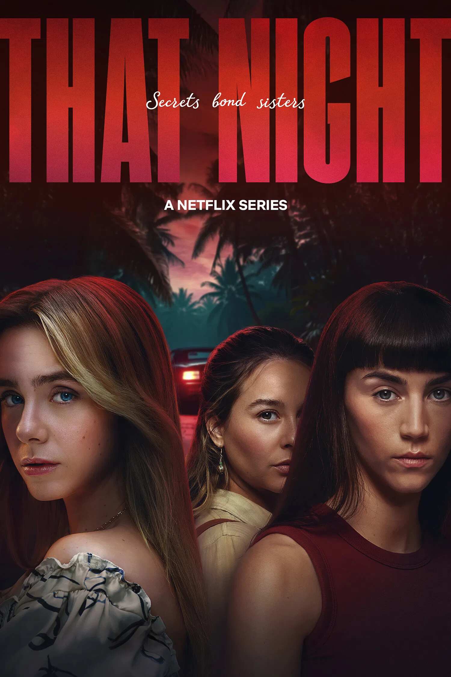 Poster chính thức của phim Phim Hình Sự, Phim Tâm Lý "Đêm Đó" (That Night - 2026), với sự tham gia của diễn viên Clara Galle và Claudia Salas.
