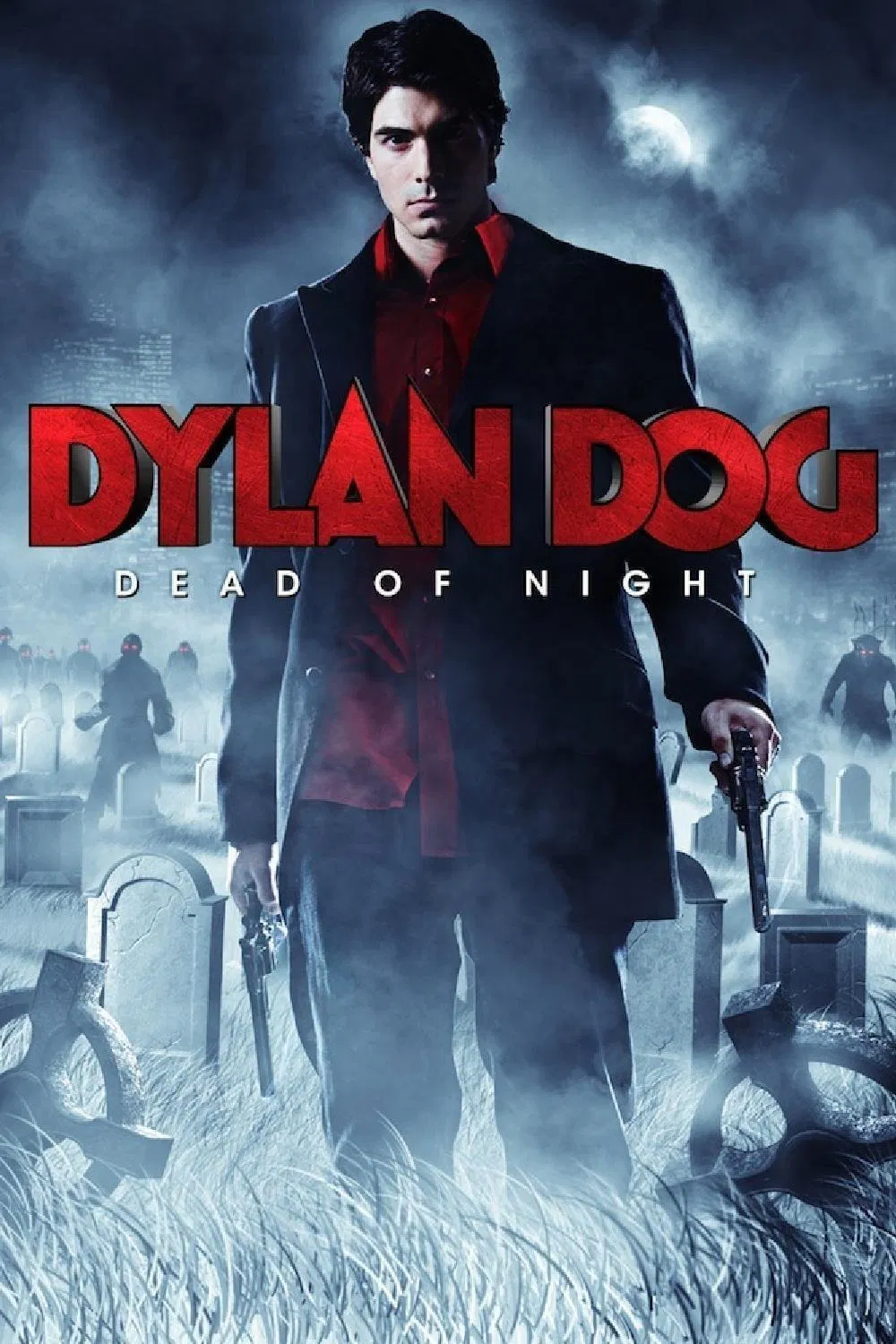 Poster chính thức của phim Phim Hành Động, Phim Hài "Đêm Tàn Sát" (Dylan Dog: Dead of Night - 2011), với sự tham gia của diễn viên Brandon Routh và Peter Stormare.