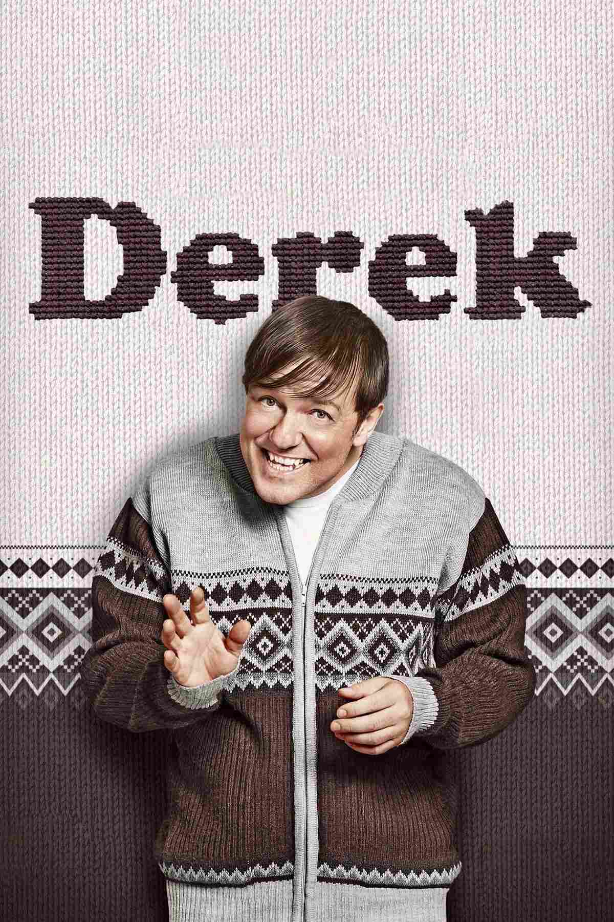 Poster chính thức của phim Phim Hài, Phim Tâm Lý "Derek (Phần 2)" (Derek - 2013), với sự tham gia của diễn viên Ricky Gervais và Kerry Godliman.