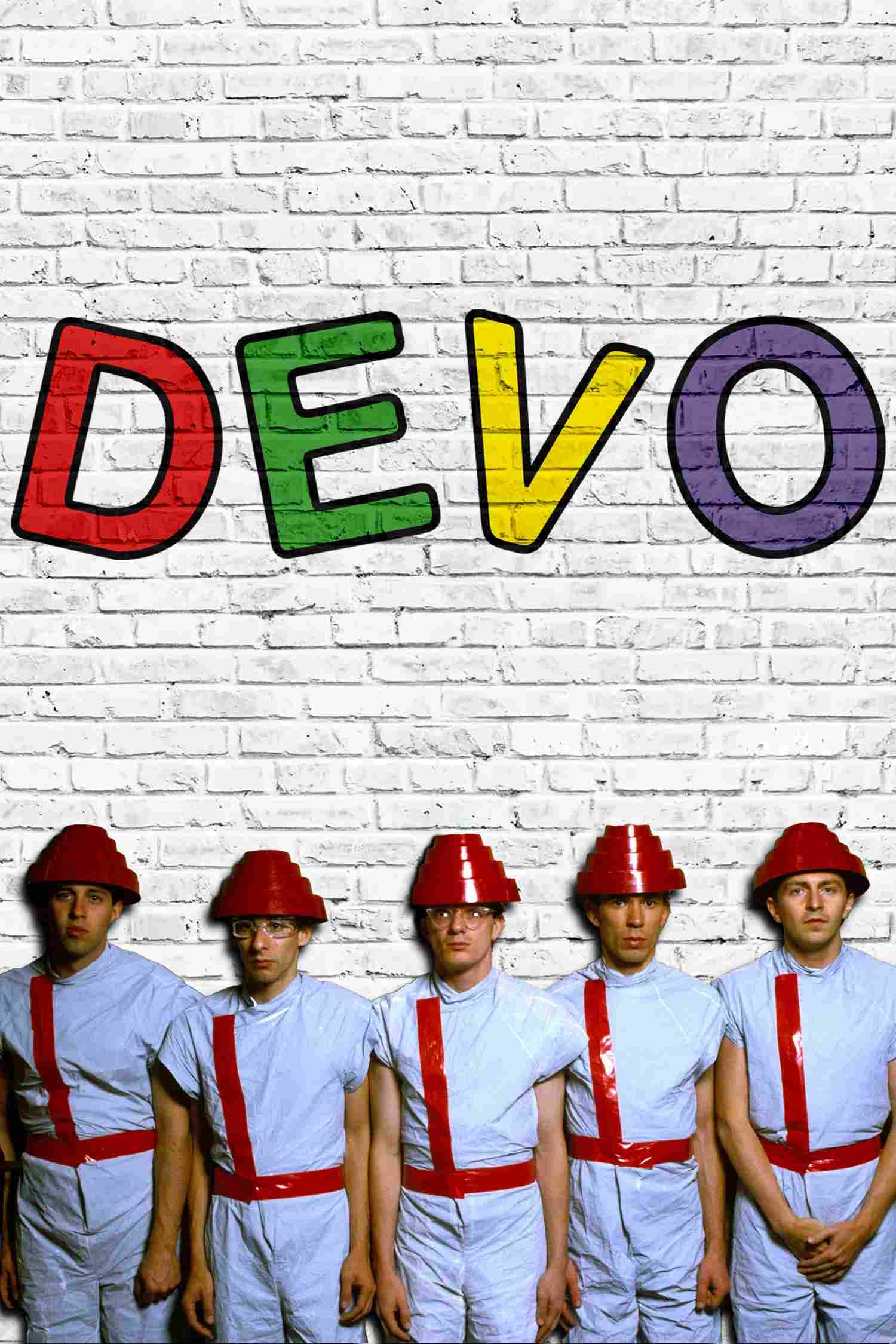 Poster chính thức của phim Phim Tài Liệu, Phim Ca Nhạc "DEVO" (DEVO - 2024), với sự tham gia của diễn viên Mark Mothersbaugh và Gerald V. Casale.