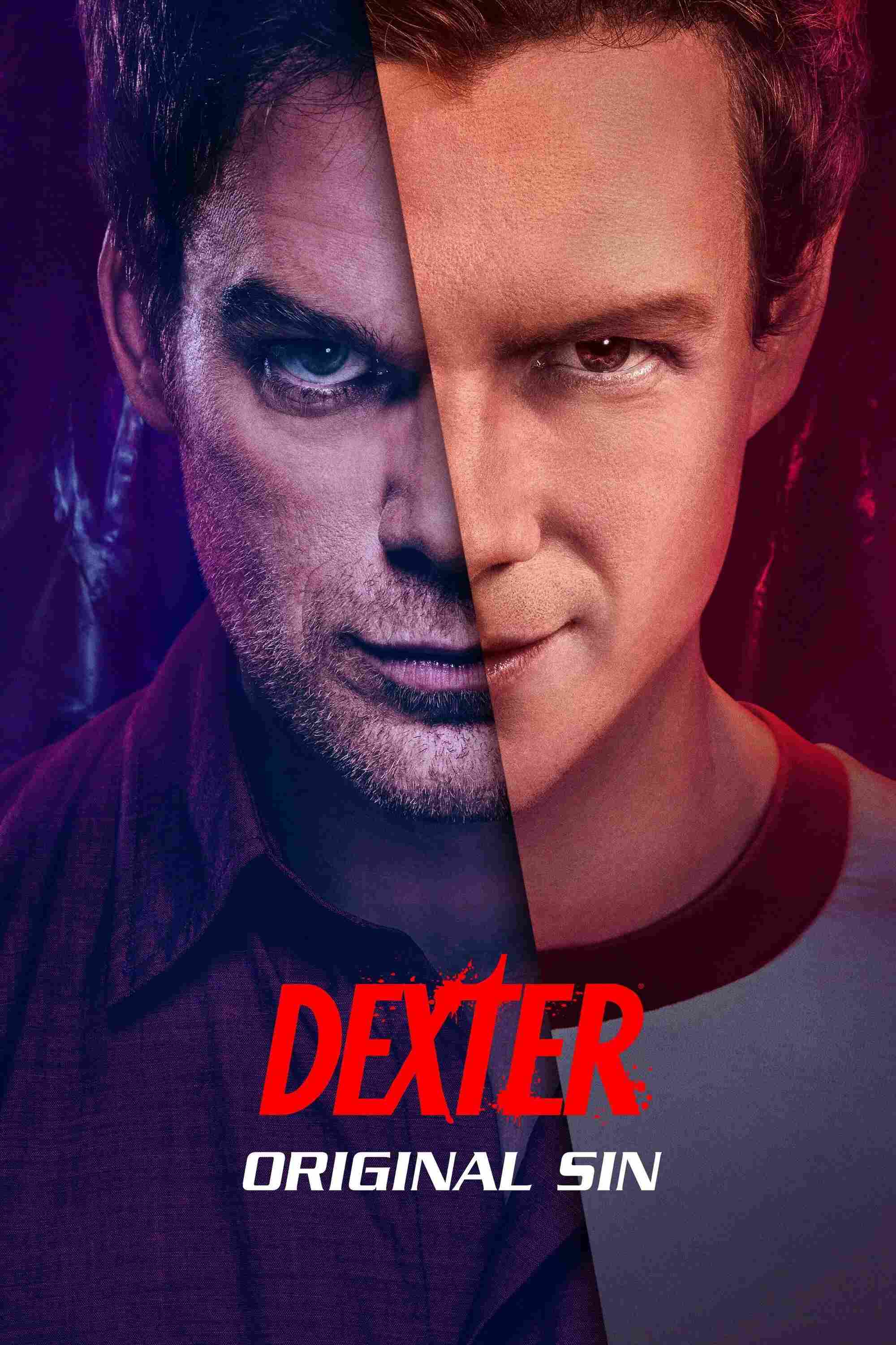 Poster chính thức của phim Phim Hình Sự, Phim Tâm Lý "Dexter: Original Sin" (Dexter: Original Sin - 2024), với sự tham gia của diễn viên Patrick Gibson và Christian Slater.