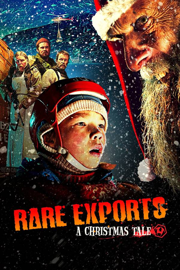 Poster chính thức của phim Phim Giả Tượng, Phim Kinh Dị "Dị Bản: Quỷ Già Noel" (Rare Exports: A Christmas Tale - 2010), với sự tham gia của diễn viên Onni Tommila và Jorma Tommila.