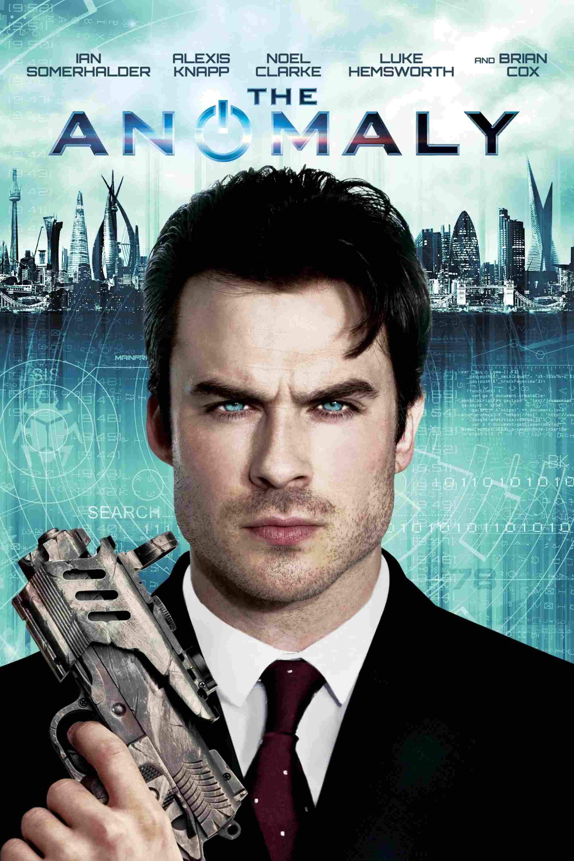 Poster chính thức của phim Phim Giật Gân, Phim Hành Động "Dị Biến" (The Anomaly - 2014), với sự tham gia của diễn viên Noel Clarke và Ian Somerhalder.