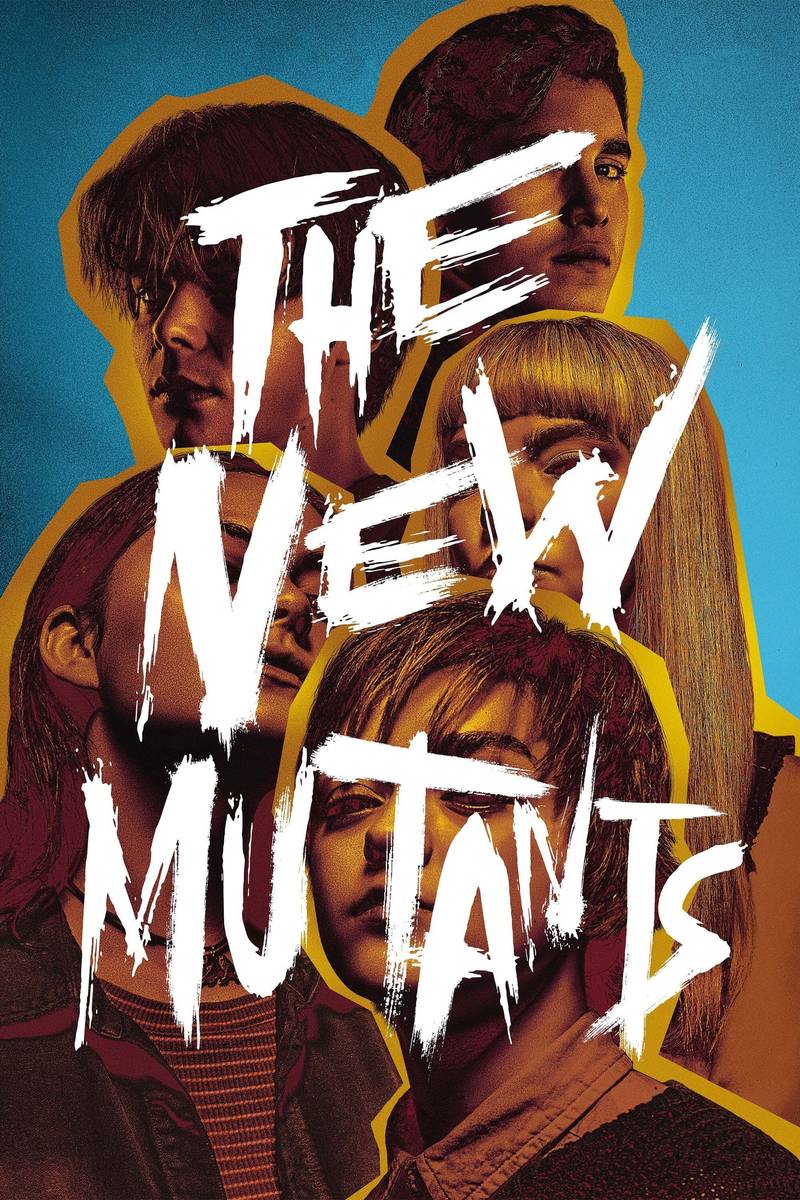 Poster chính thức của phim Phim Viễn Tưởng, Phim Kinh Dị "Dị Nhân Thế Hệ Mới" (The New Mutants - 2020), với sự tham gia của diễn viên Blu Hunt và Maisie Williams.