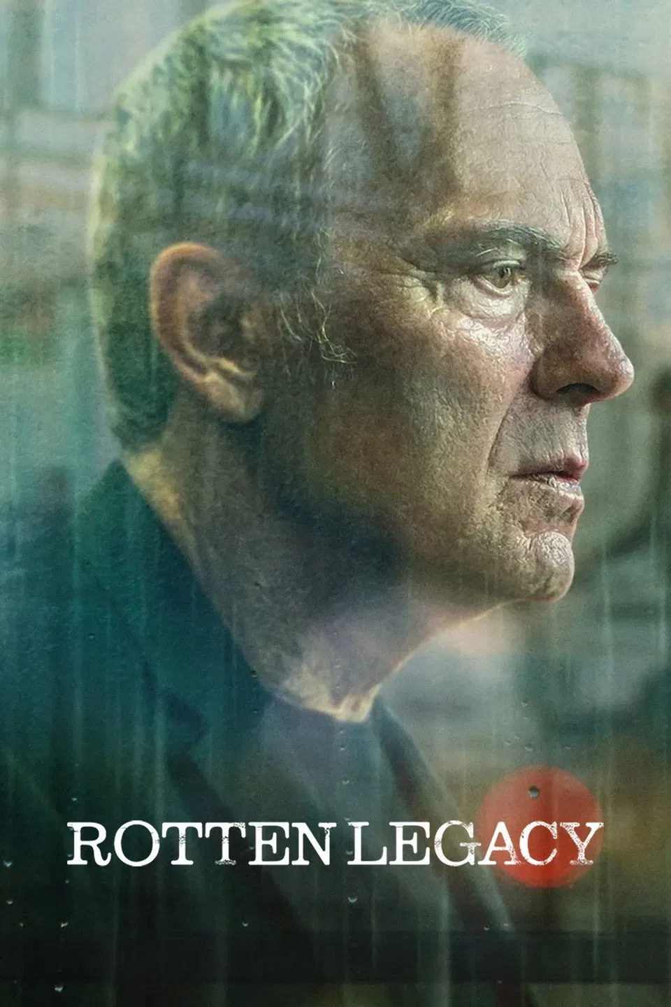 Poster chính thức của phim Phim Tâm Lý "Di Sản Mục Nát" (Rotten Legacy - 2025), với sự tham gia của diễn viên Jose Coronado và Belén Cuesta.