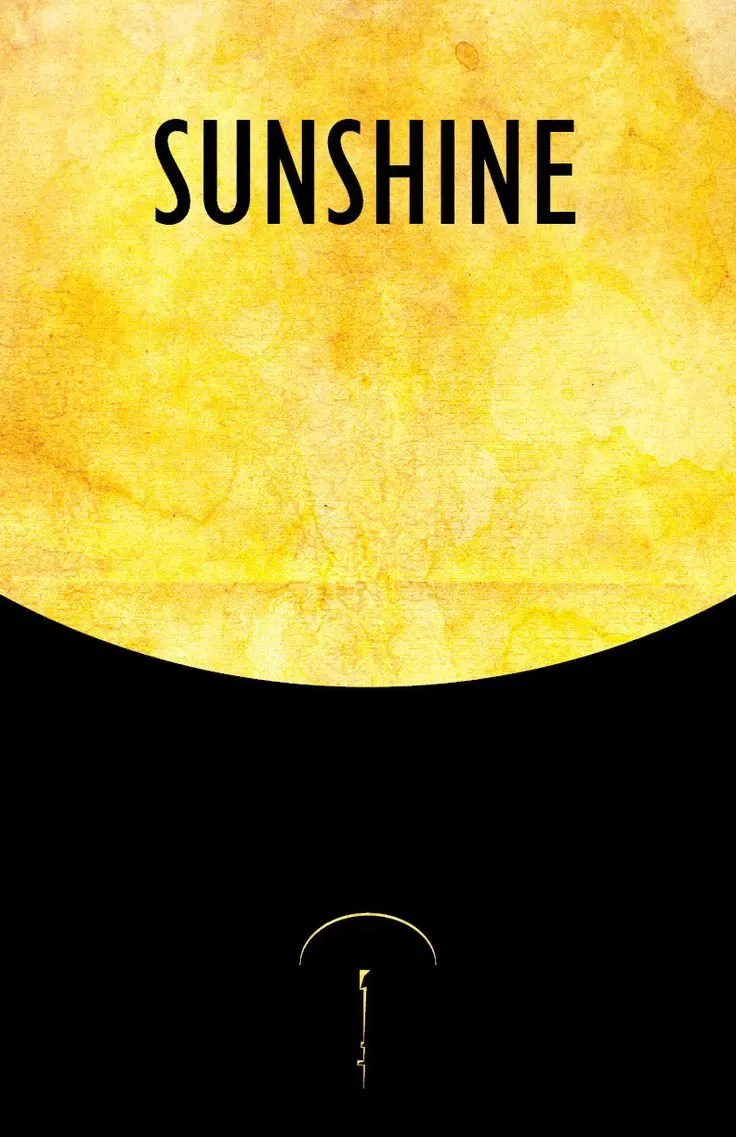 Poster chính thức của phim Phim Viễn Tưởng, Phim Giật Gân "Đi Thắp Mặt Trời" (Sunshine - 2007), với sự tham gia của diễn viên Cillian Murphy và Rose Byrne.