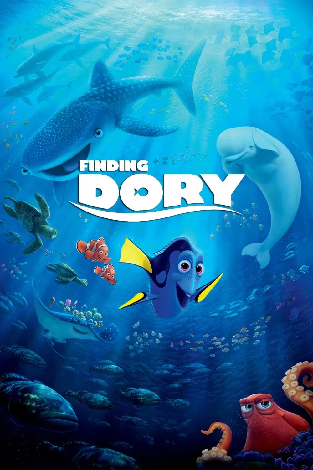 Poster chính thức của phim Phim Phiêu Lưu, Phim Hoạt Hình "Đi Tìm Dory" (Finding Dory - 2016), với sự tham gia của diễn viên Albert Brooks và Ellen DeGeneres.