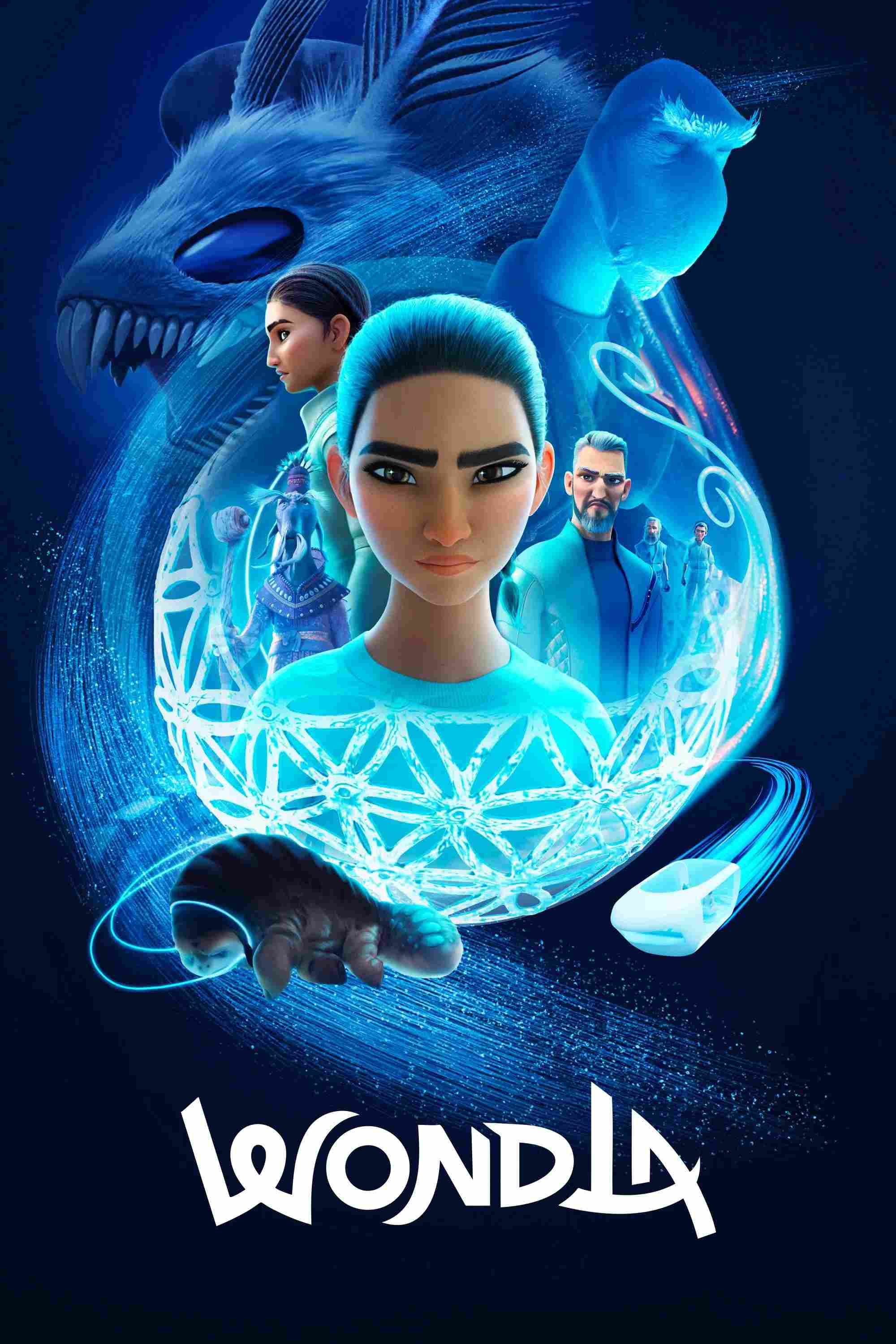 Poster chính thức của phim Phim Viễn Tưởng & Giả Tưởng, Phim Hoạt Hình "Đi Tìm WondLa (Phần 2)" (WondLa - 2024), với sự tham gia của diễn viên Jeanine Mason.
