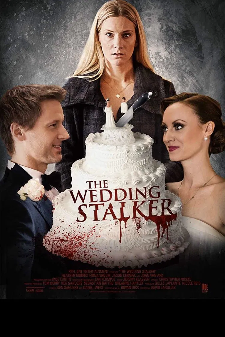 Poster chính thức của phim Phim Giật Gân, Phim Truyền Hình "Dịch Vụ Cưới Hỏi" (Psycho Wedding Crasher - 2017), với sự tham gia của diễn viên Heather Morris và Fiona Vroom.