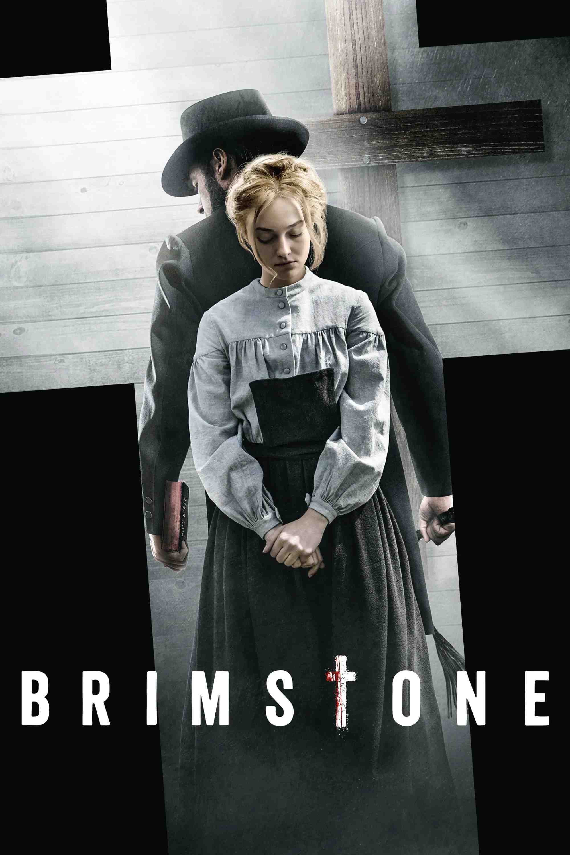 Poster chính thức của phim Phim Giật Gân, Phim Miền Tây "Diêm Sinh" (Brimstone - 2016), với sự tham gia của diễn viên Guy Pearce và Dakota Fanning.