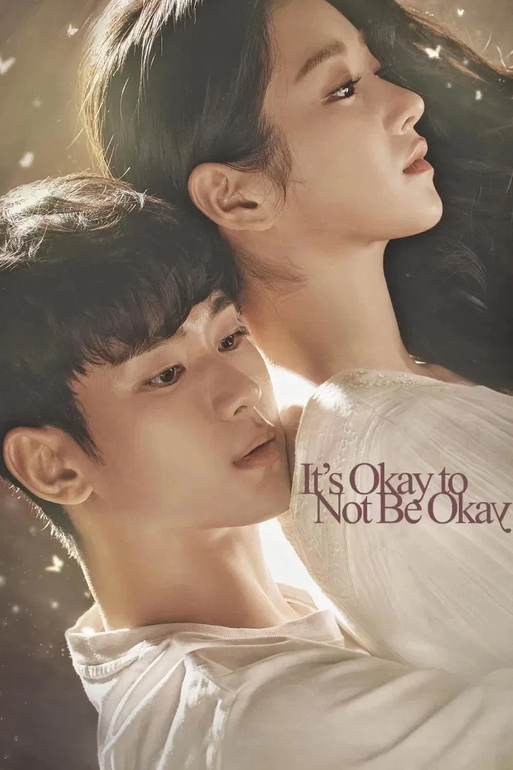 Poster chính thức của phim Phim Tâm Lý, Phim Hài "Điên Thì Có Sao" (It's Okay to Not Be Okay - 2020), với sự tham gia của diễn viên Kim Soo-hyun và Seo Yea-ji.