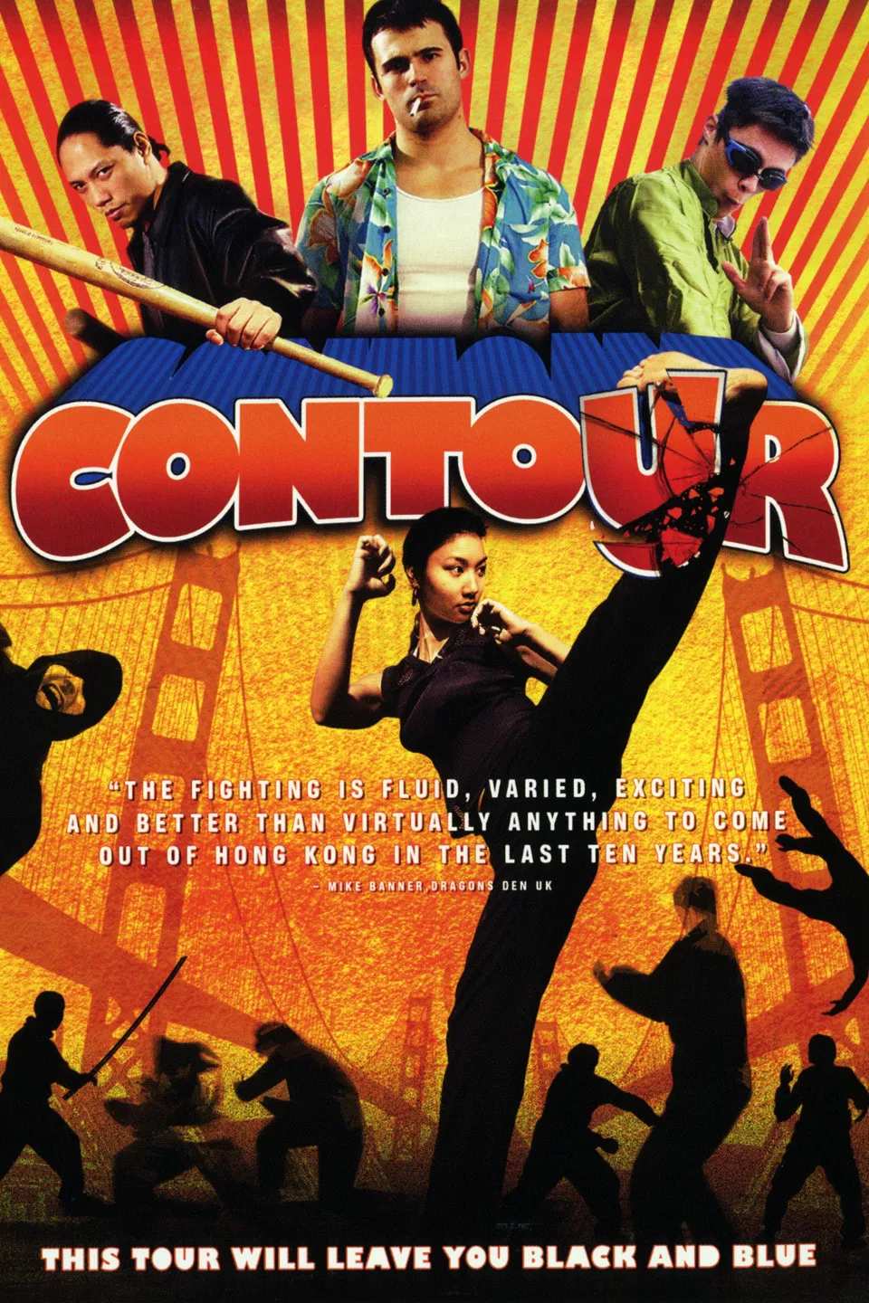 Poster chính thức của phim Phim Hành Động "Điệp Viên" (Contour - 2006), với sự tham gia của diễn viên Eric Jacobus và Ed Kahana.