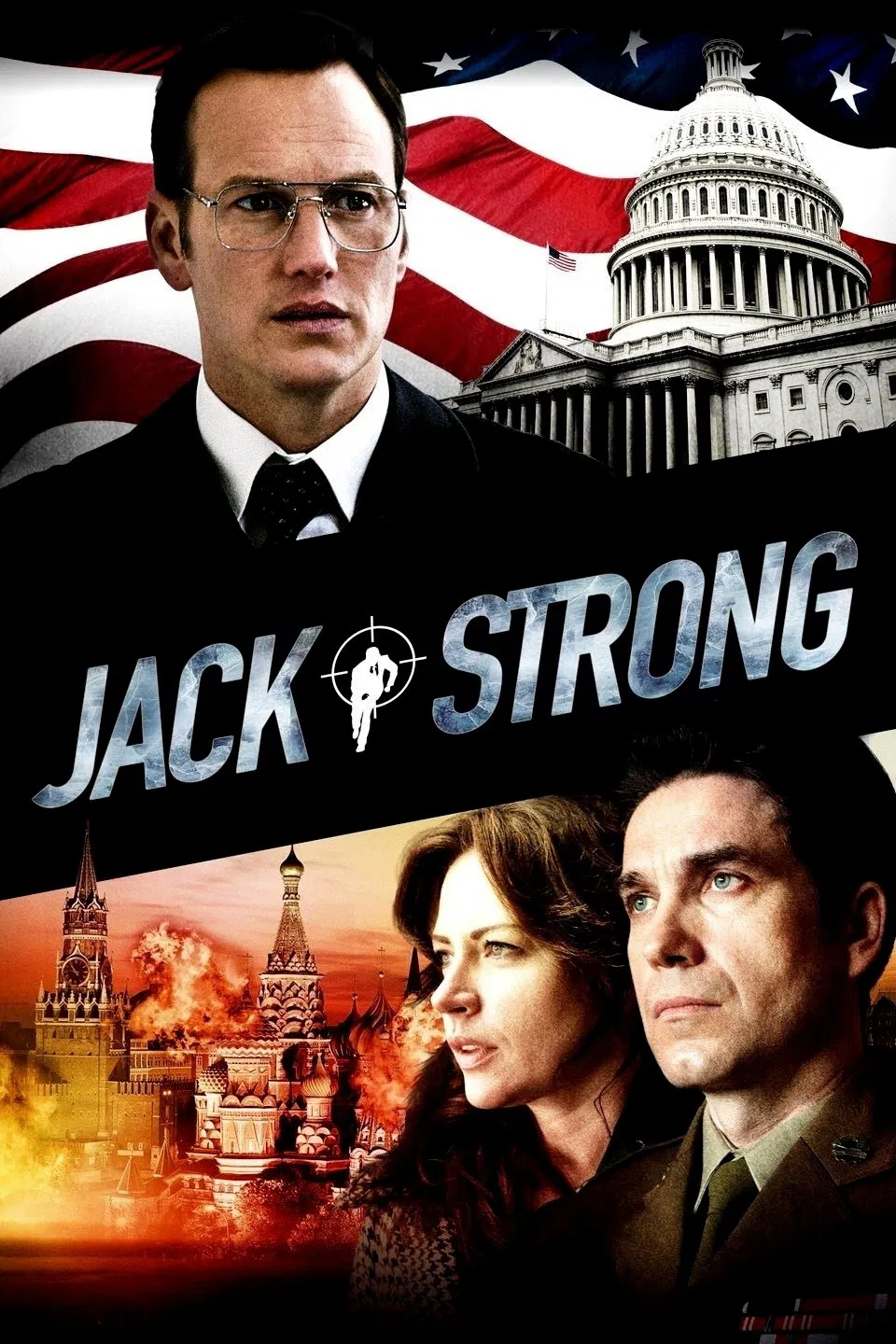 Poster chính thức của phim Phim Tâm Lý, Phim Lịch Sử "Điệp Viên Kỳ Tài" (Jack Strong - 2014), với sự tham gia của diễn viên Marcin Dorociński và Maja Ostaszewska.