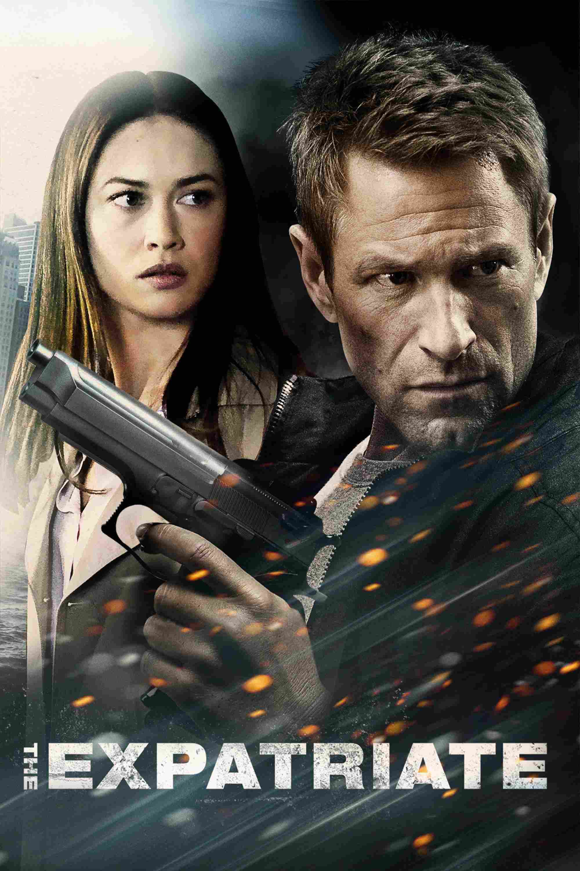 Poster chính thức của phim Phim Hành Động, Phim Giật Gân "Điệp Viên Vô Danh" (Erased - 2012), với sự tham gia của diễn viên Aaron Eckhart và Liana Liberato.