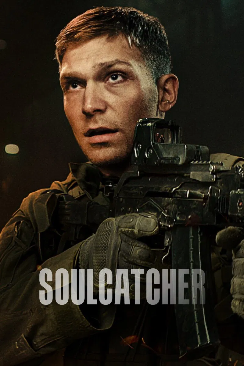 Poster chính thức của phim Phim Hành Động, Phim Giật Gân "Điệp Vụ Đoạn Hồn" (Soulcatcher - 2023), với sự tham gia của diễn viên Piotr Witkowski và Jacek Koman.
