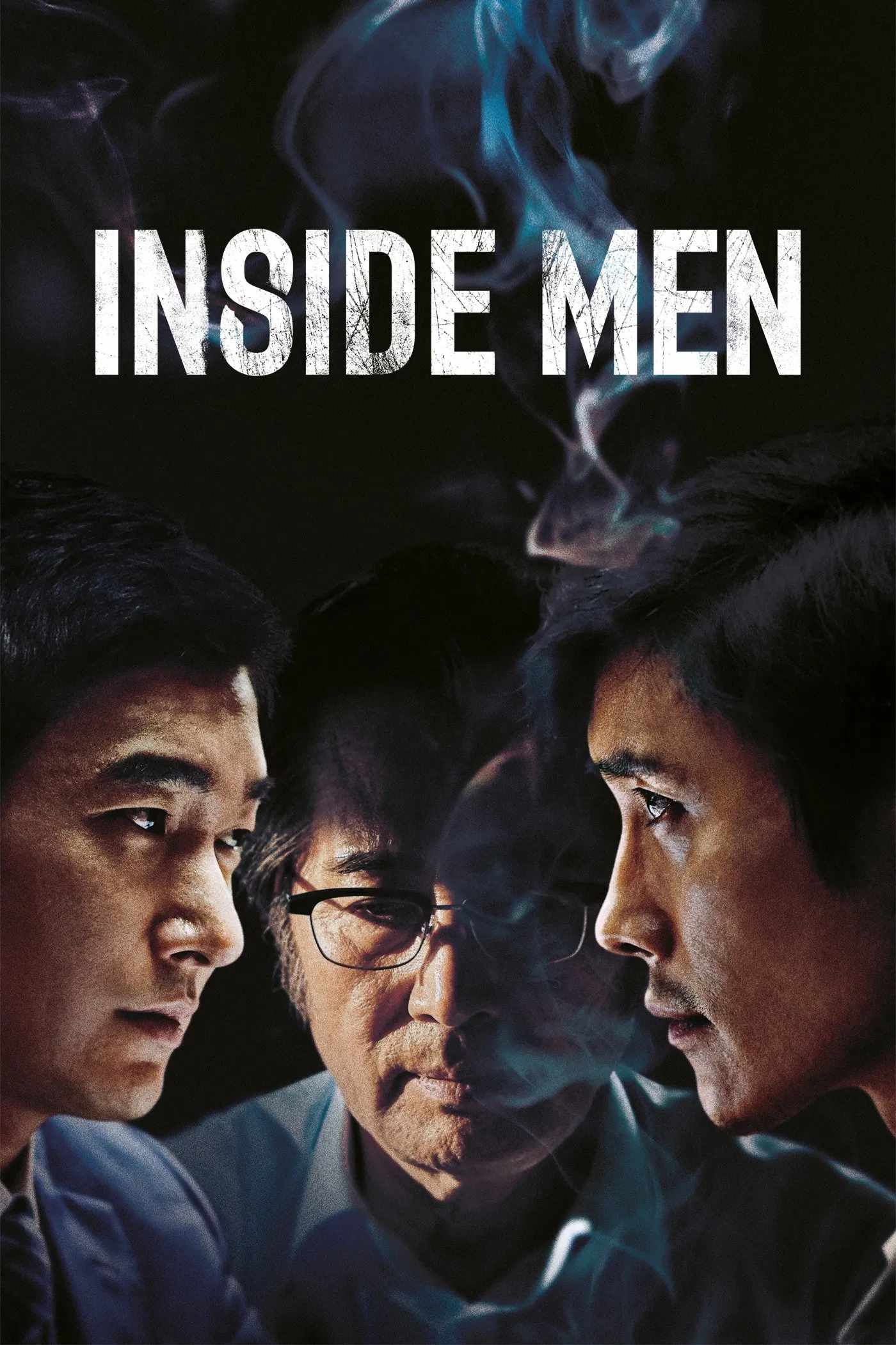 Poster chính thức của phim Phim Hình Sự, Phim Tâm Lý "Điệp Vụ Kép" (Inside Men - 2015), với sự tham gia của diễn viên Lee Byung-hun và Cho Seung-woo.