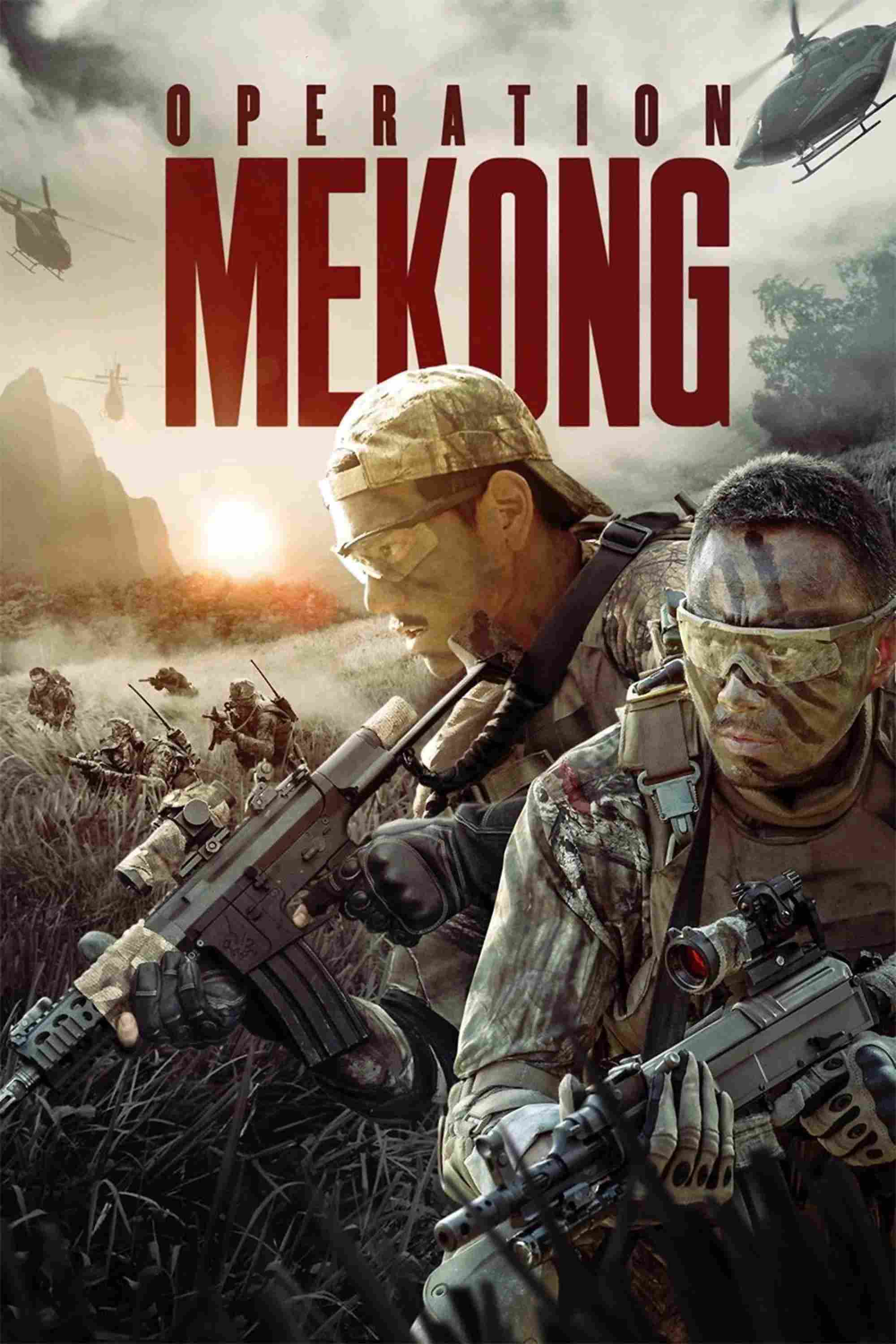 Poster chính thức của phim Phim Hành Động, Phim Phiêu Lưu "Điệp Vụ Tam Giác Vàng" (Operation Mekong - 2016), với sự tham gia của diễn viên Trương Hàm Dư và Bành Vu Yến.