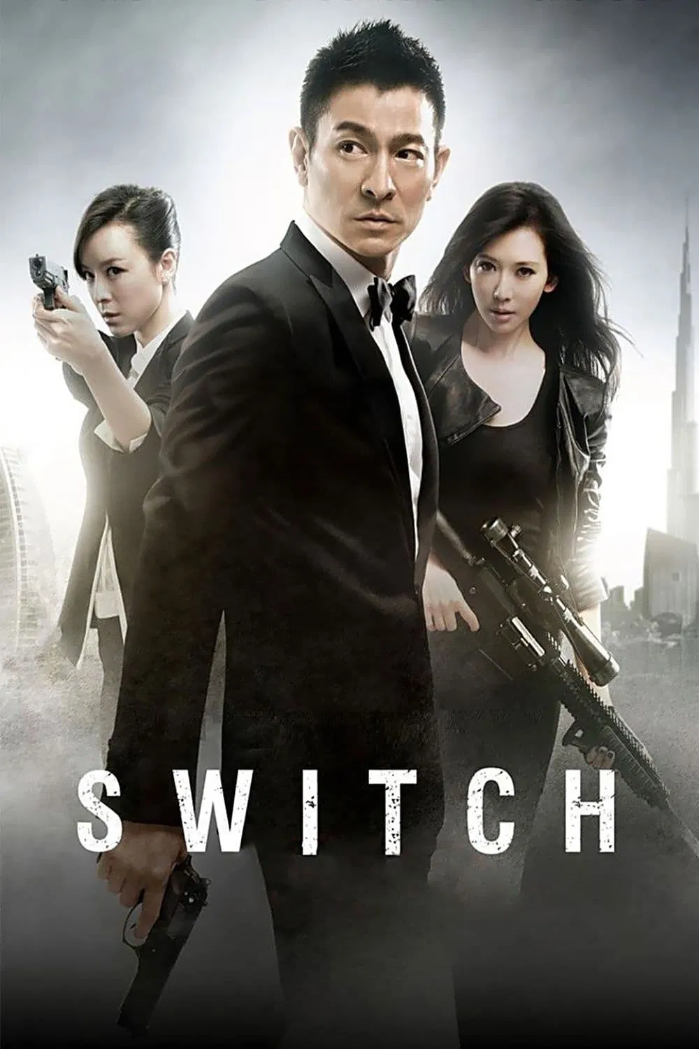 Poster chính thức của phim Phim Hành Động, Phim Phiêu Lưu "Điệp Vụ Tuyệt Mật" (Switch - 2013), với sự tham gia của diễn viên Lưu Đức Hoa và Trương Tịnh Sơ.