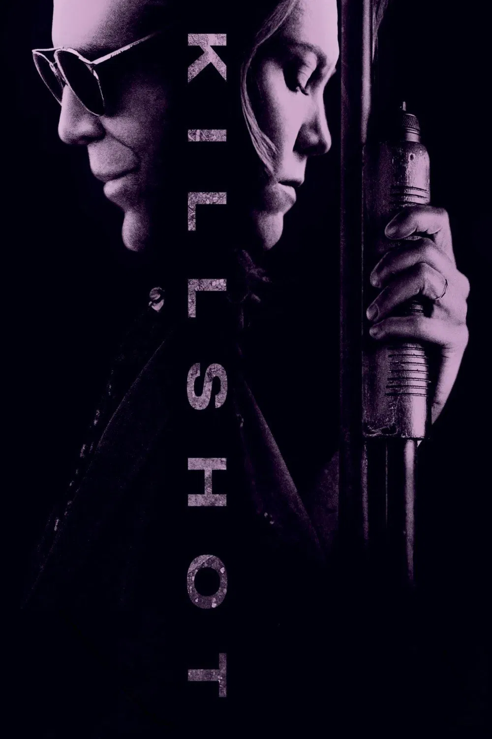 Poster chính thức của phim Phim Hình Sự, Phim Tâm Lý "Diệt Nhân Chứng" (Killshot - 2008), với sự tham gia của diễn viên Mickey Rourke và Diane Lane.