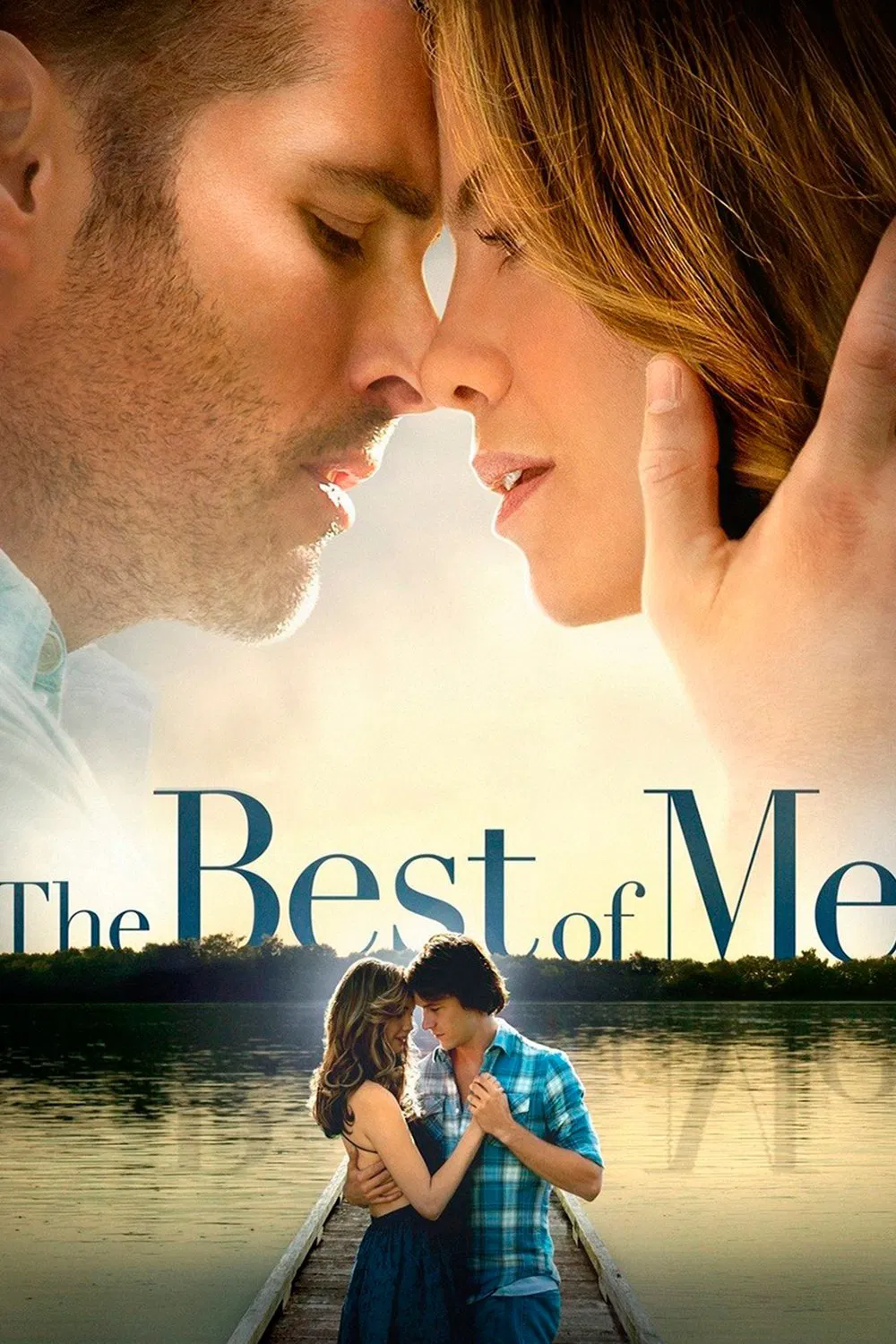 Poster chính thức của phim Phim Tâm Lý, Phim Tình Cảm "Điều Tuyệt Nhất Trong Tôi" (The Best of Me - 2014), với sự tham gia của diễn viên Michelle Monaghan và James Marsden.