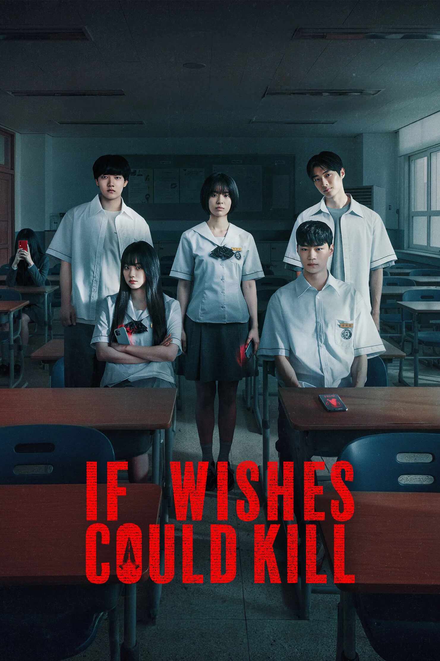 Poster chính thức của phim Phim Bí Ẩn, Phim Tâm Lý "Điều Ước Đoạt Mạng" (If Wishes Could Kill - 2026), với sự tham gia của diễn viên Jeon So-young và Kang Mi-na.