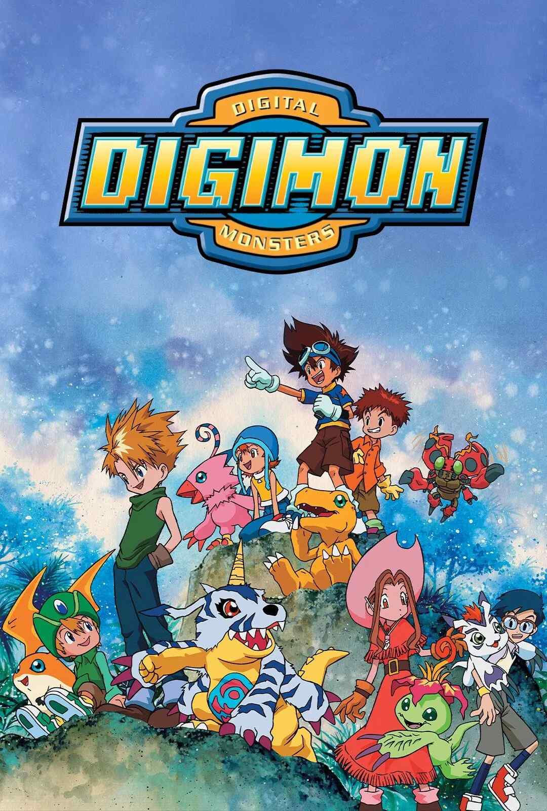 Poster chính thức của phim Phim Hoạt Hình, Phim Hành Động & Phiêu Lưu "Digimon 1999" (Digimon: Digital Monsters - 1999), với sự tham gia của diễn viên Megumi Urawa và Rio Natsuki.