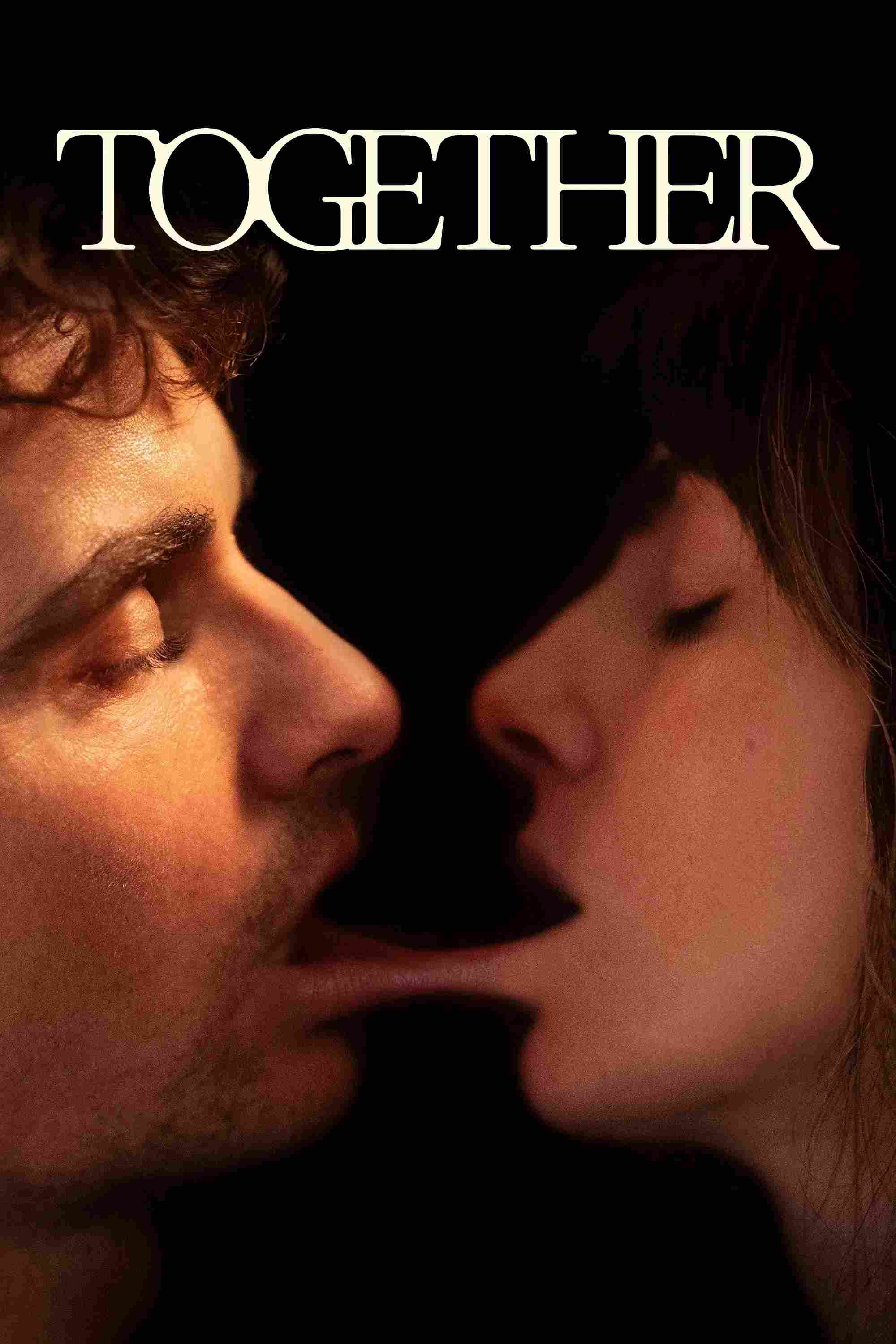 Poster chính thức của phim Phim Kinh Dị, Phim Tình Cảm "Dính Lẹo" (Together - 2025), với sự tham gia của diễn viên Dave Franco và Alison Brie.