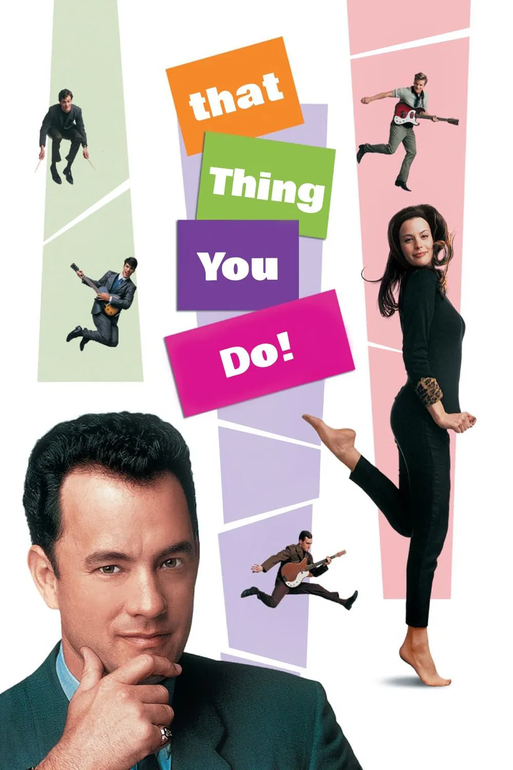 Poster chính thức của phim Phim Hài, Phim Tâm Lý "Đó Là Điều Em Làm" (That Thing You Do! - 1996), với sự tham gia của diễn viên Tom Hanks và Tom Everett Scott.