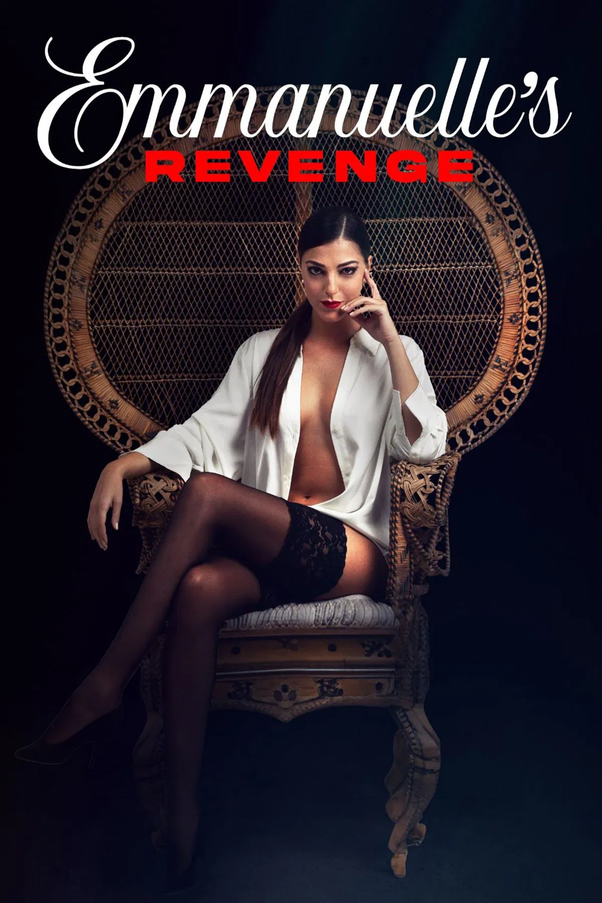 Poster chính thức của phim Phim Giật Gân, Phim Tâm Lý "Do Ut Des" (Emanuelle's Revenge - 2023), với sự tham gia của diễn viên Beatrice Schiaffino và Gianni Rosato.