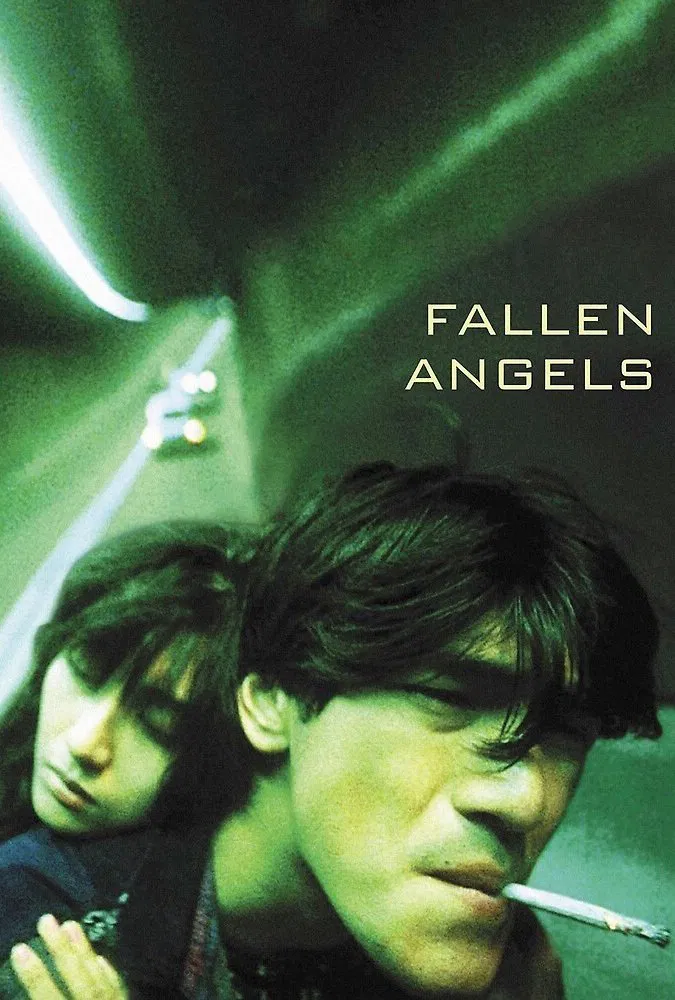Poster chính thức của phim Phim Hành Động, Phim Tình Cảm "Đọa lạc thiên sứ" (Fallen Angels - 1995), với sự tham gia của diễn viên Lê Minh và Lý Gia Hân.