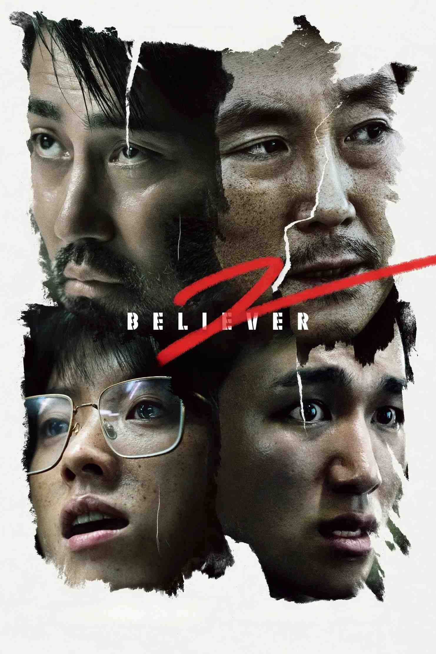 Poster chính thức của phim Phim Giật Gân, Phim Hành Động "Độc chiến 2" (Believer 2 - 2023), với sự tham gia của diễn viên Cho Jin-woong và Cha Seung-won.