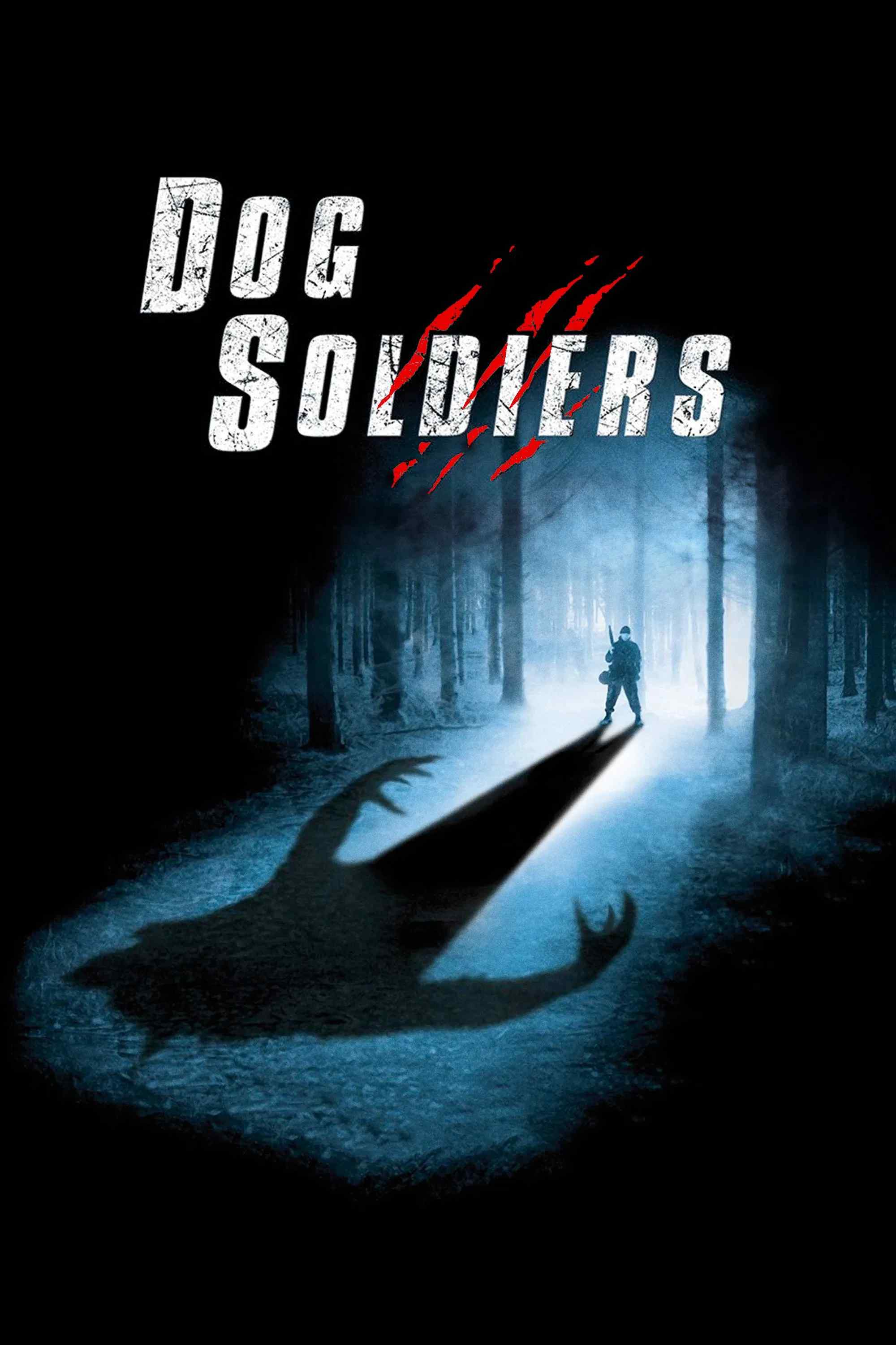 Poster chính thức của phim Phim Kinh Dị, Phim Hành Động "Dog Soldiers" (Dog Soldiers - 2002), với sự tham gia của diễn viên Sean Pertwee và Kevin McKidd.