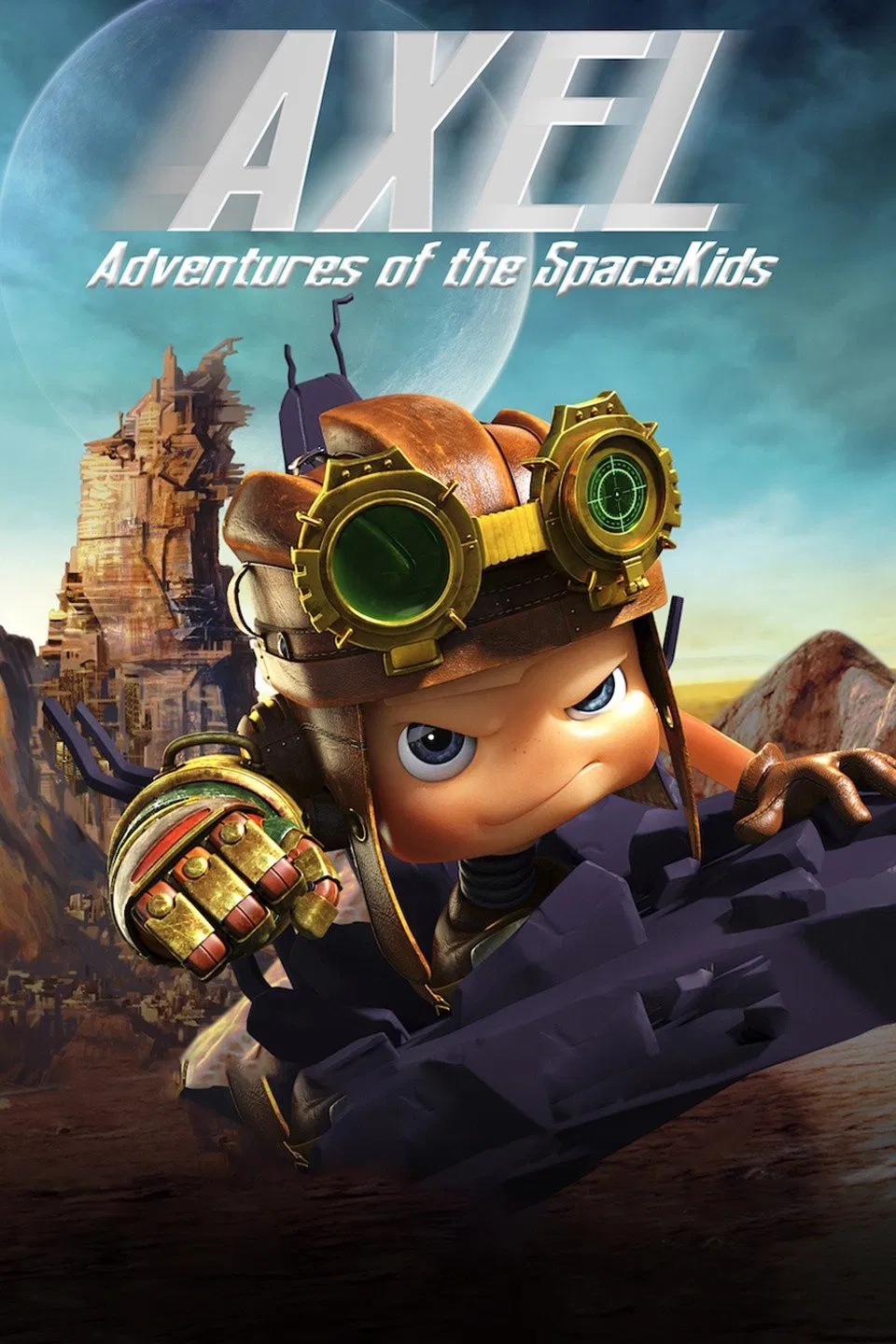 Poster chính thức của phim Phim Hoạt Hình, Phim Gia Đình "Đội Anh Hùng Nhí" (Axel 2: Adventures of the Spacekids - 2017), với sự tham gia của diễn viên 李正翔 và Hong Haitian.