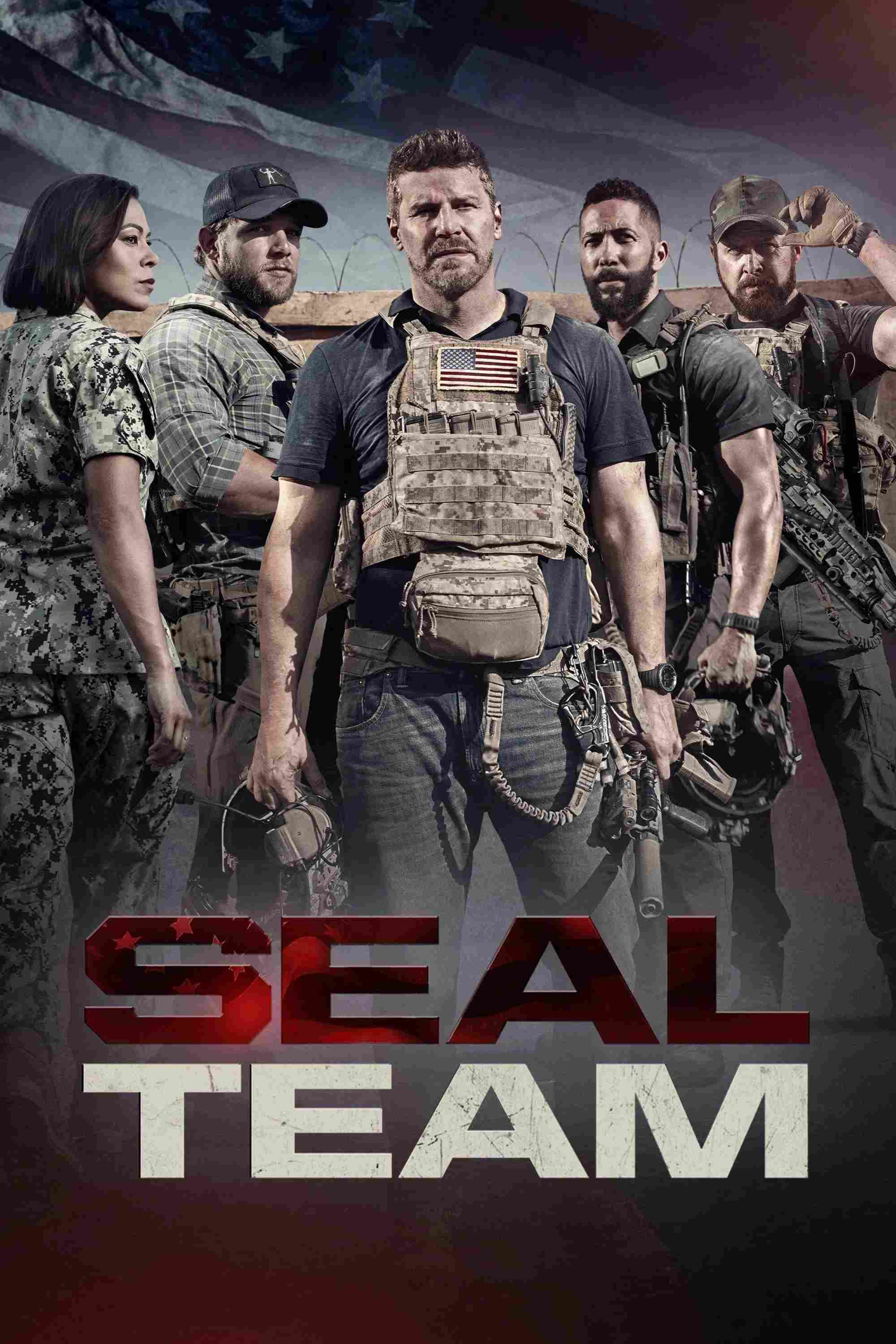 Poster chính thức của phim Phim Hành Động & Phiêu Lưu, Phim Tâm Lý "Đội Đặc Nhiệm (Phần 2)" (SEAL Team - 2017), với sự tham gia của diễn viên David Boreanaz và Neil Brown Jr.