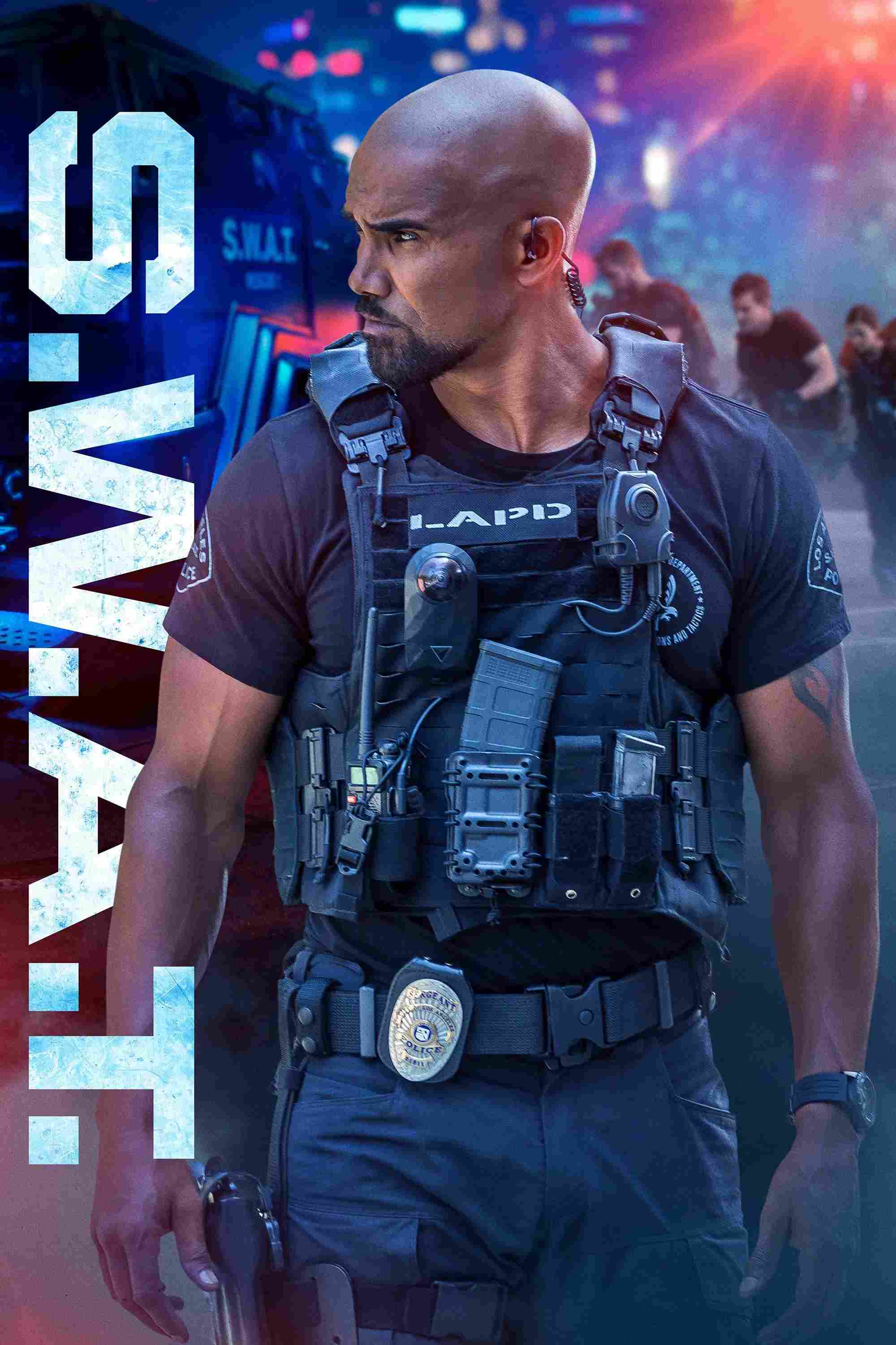 Poster chính thức của phim Phim Hình Sự, Phim Hành Động & Phiêu Lưu "Đội Đặc Nhiệm SWAT (Phần 3)" (S.W.A.T. - 2017), với sự tham gia của diễn viên Shemar Moore và Jay Harrington.