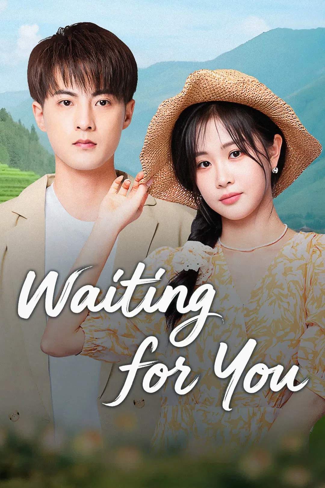 Poster chính thức của phim Phim Tâm Lý "Đợi Gió Và Đợi Em" (Waiting for You - 2025), với sự tham gia của diễn viên Roada Xu và Quách Già Nam.