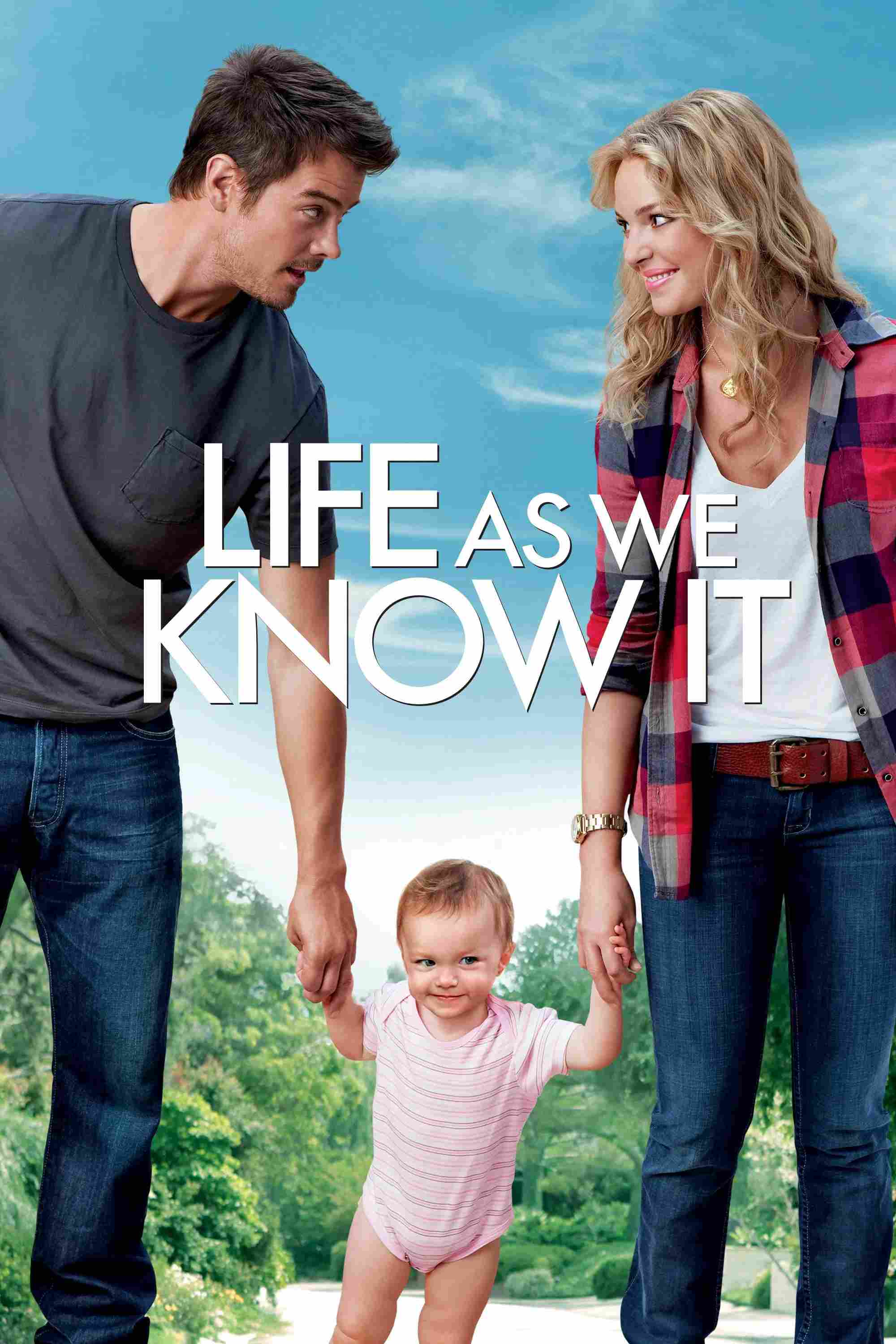 Poster chính thức của phim Phim Hài, Phim Tình Cảm "Đời Không Như Là Mơ" (Life As We Know It - 2010), với sự tham gia của diễn viên Katherine Heigl và Josh Duhamel.