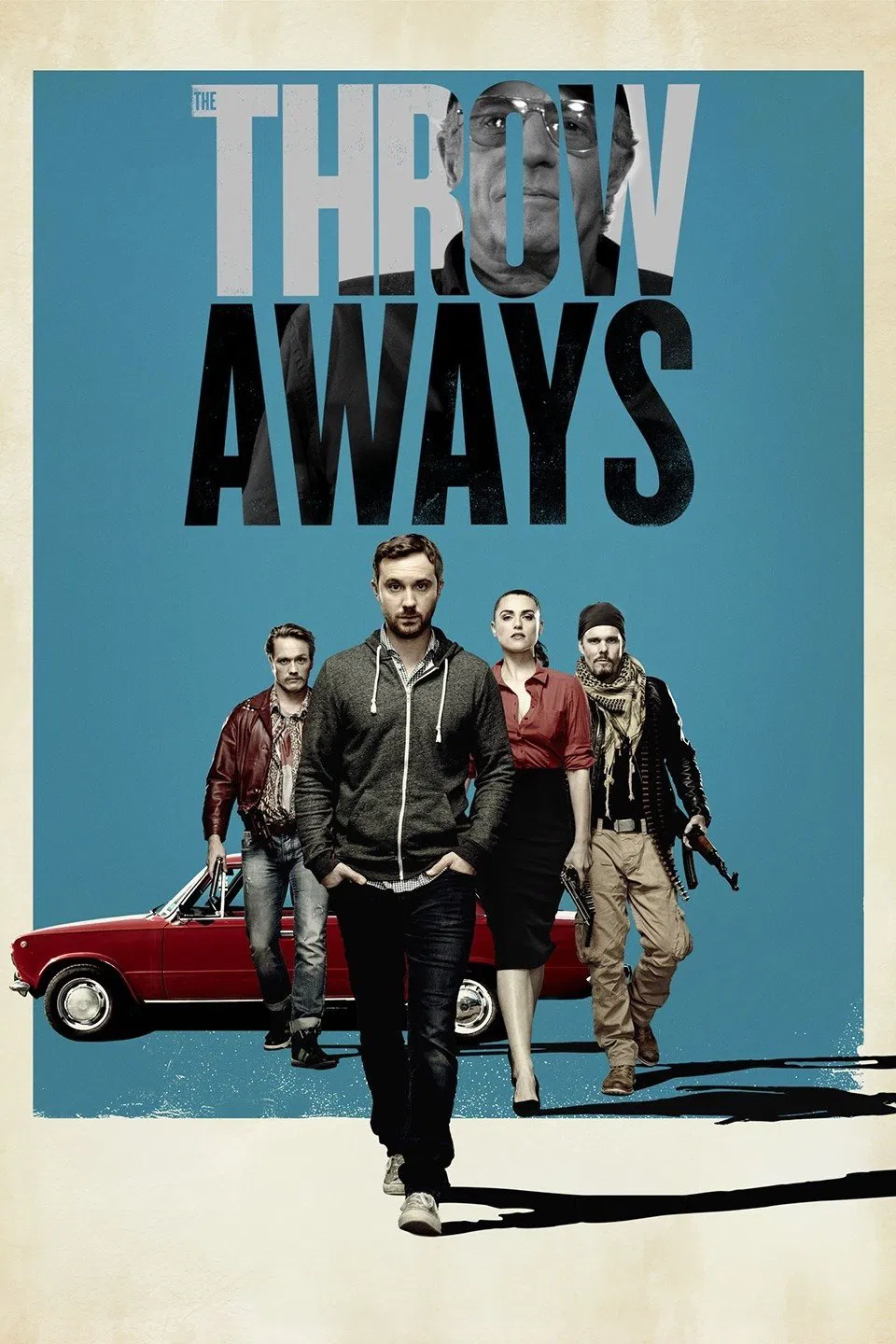 Poster chính thức của phim Phim Hành Động, Phim Giật Gân "Đội Ngũ Đồ Bỏ" (The Throwaways - 2015), với sự tham gia của diễn viên Sam Huntington và James Caan.