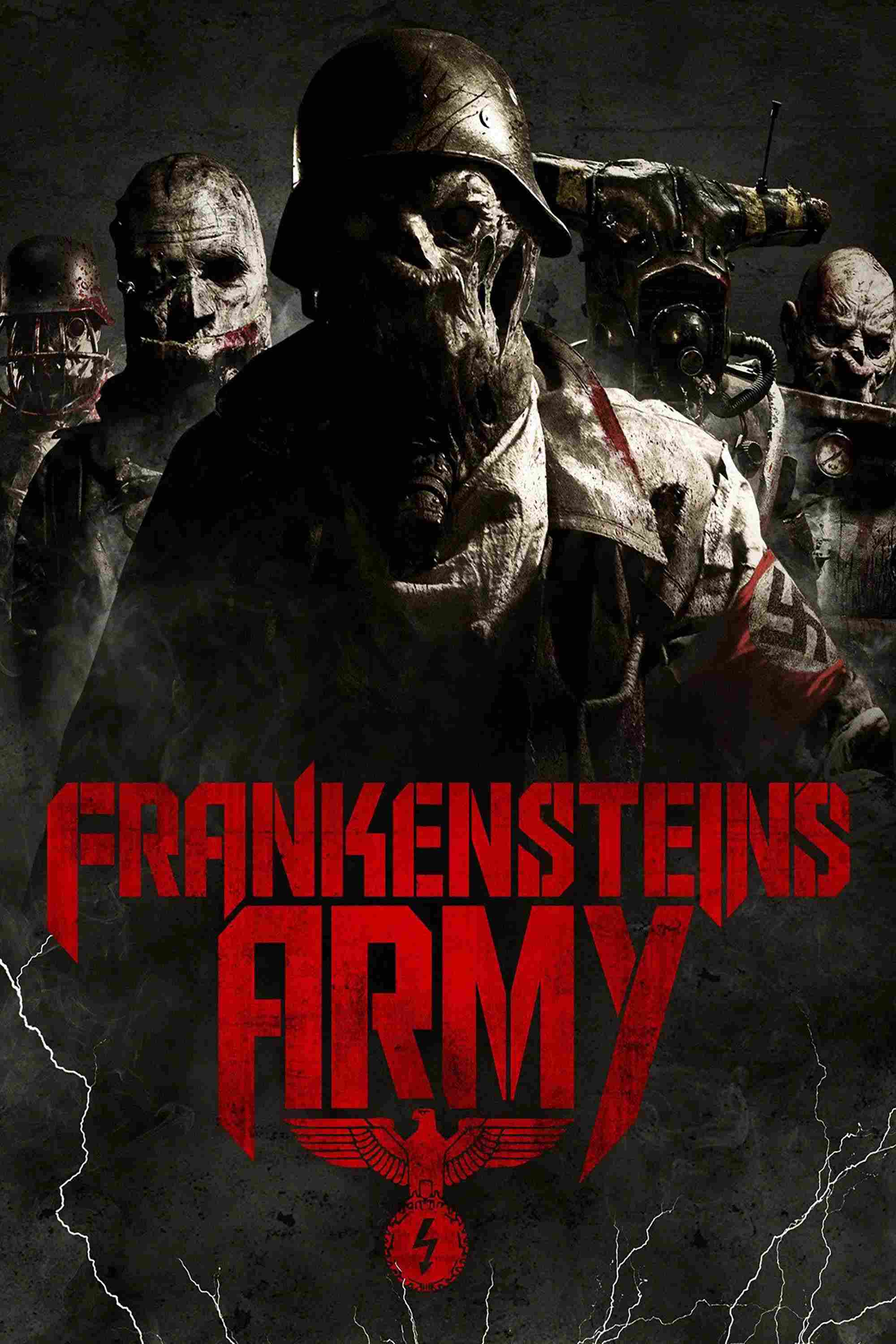 Poster chính thức của phim Phim Hành Động, Phim Kinh Dị "Đội Quân Ma" (Frankenstein’s Army - 2013), với sự tham gia của diễn viên Karel Roden và Joshua Sasse.