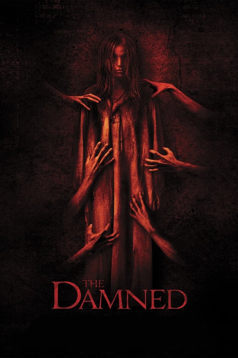 Poster chính thức của phim Phim Giật Gân, Phim Kinh Dị "Đồi Quỷ Ám" (The Damned - 2014), với sự tham gia của diễn viên Peter Facinelli và Sophia Myles.