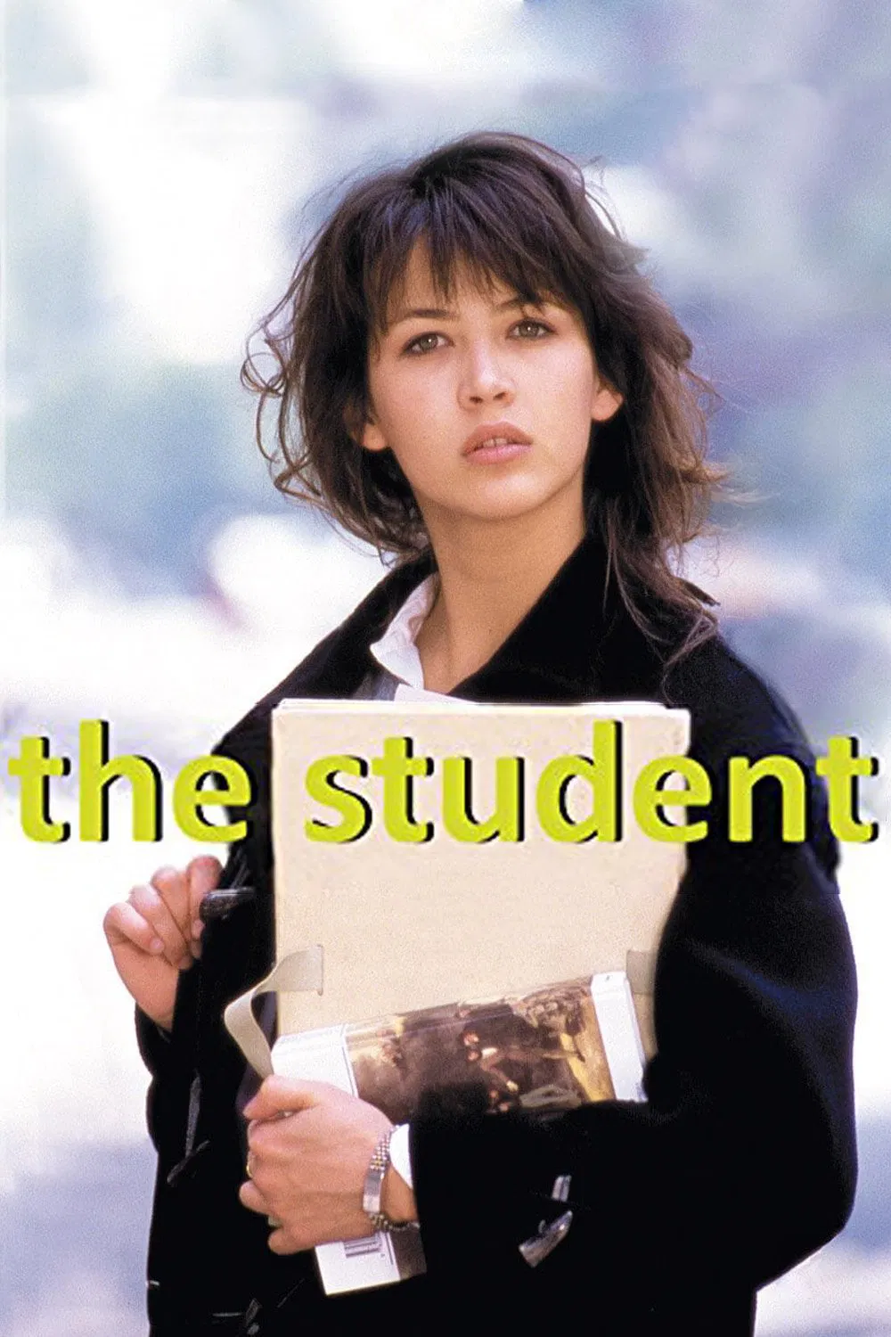 Poster chính thức của phim Phim Tình Cảm, Phim Hài "Đời Sinh Viên" (The Student - 1988), với sự tham gia của diễn viên Sophie Marceau và Vincent Lindon.
