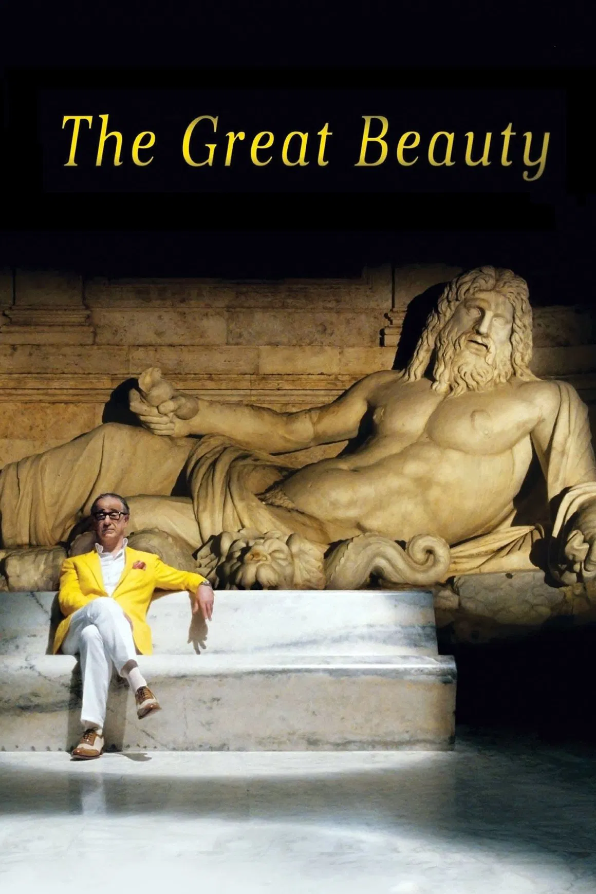 Poster chính thức của phim Phim Tâm Lý "Đời Sống Thượng Lưu" (The Great Beauty - 2013), với sự tham gia của diễn viên Toni Servillo và Carlo Verdone.