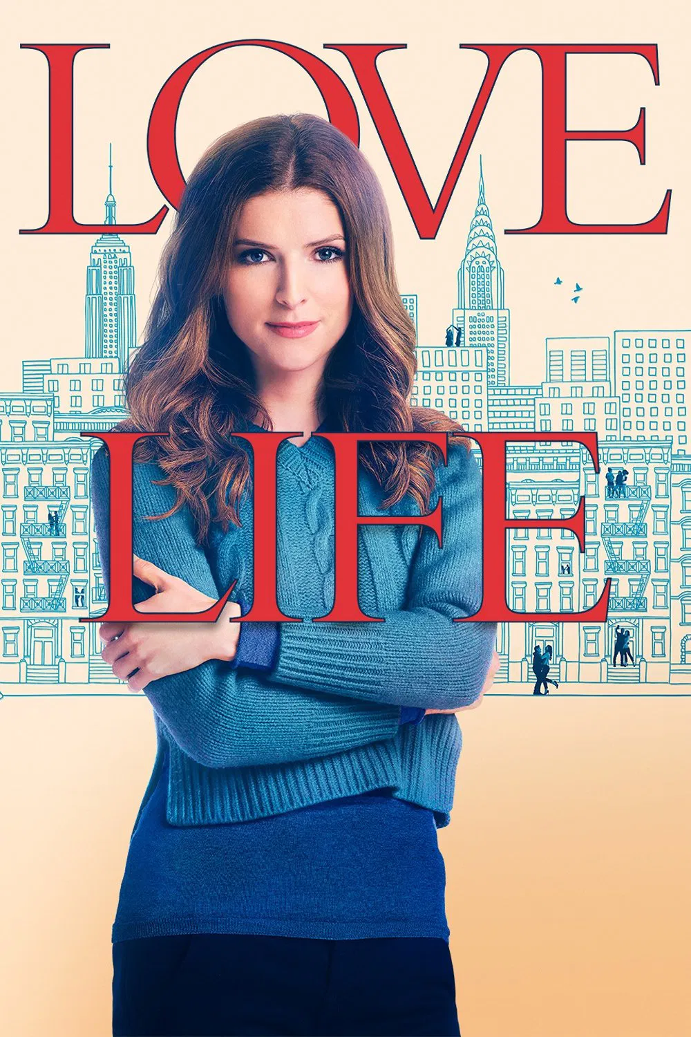 Poster chính thức của phim Phim Hài, Phim Tâm Lý "Đời Yêu (Phần 2)" (Love Life - 2020), với sự tham gia của diễn viên William Jackson Harper và Jessica Williams.